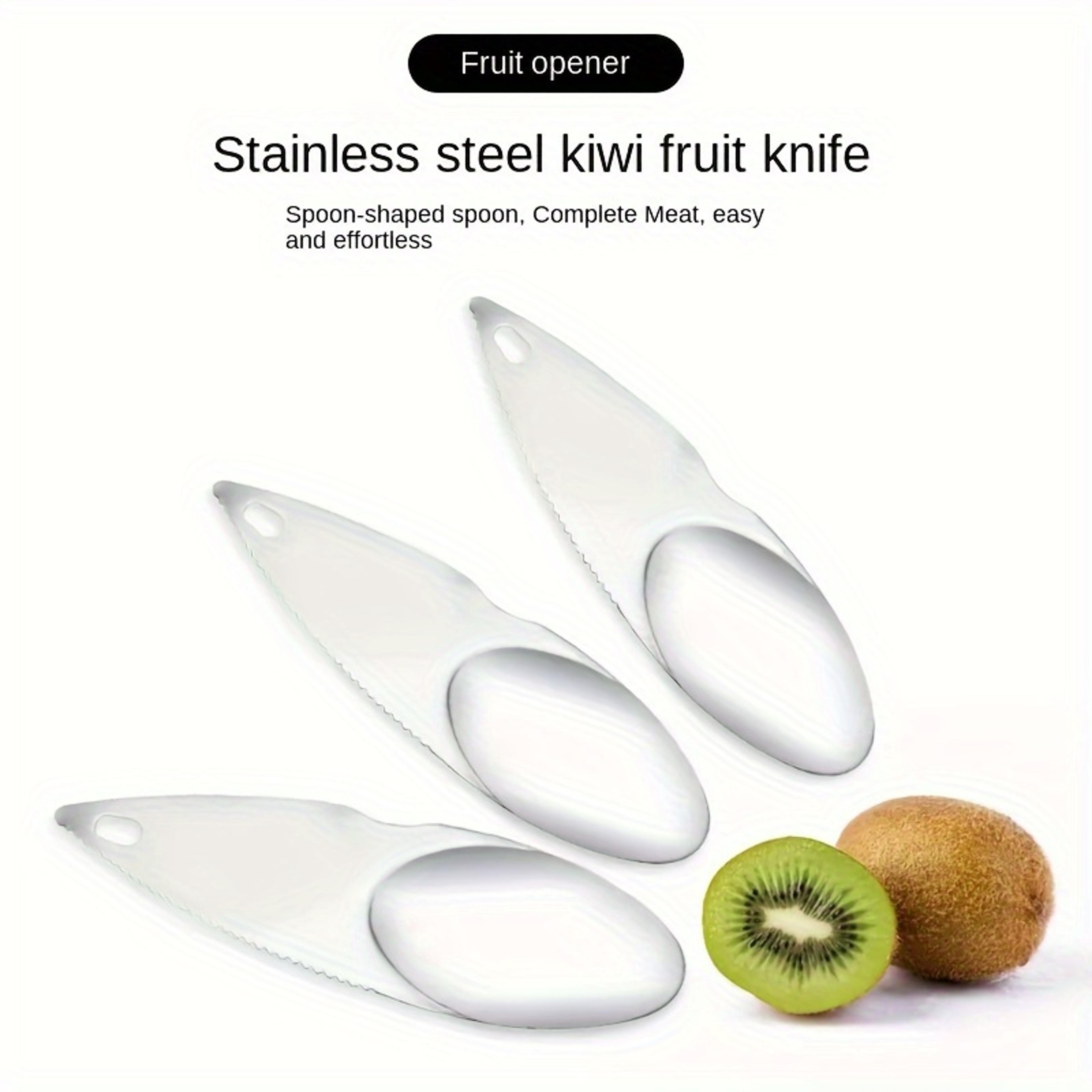 Stainless Steel Kiwi Knife For Peeling Digging And Scooping Fruits Fruit Pulp Peeling Scoop Tool Ki 2