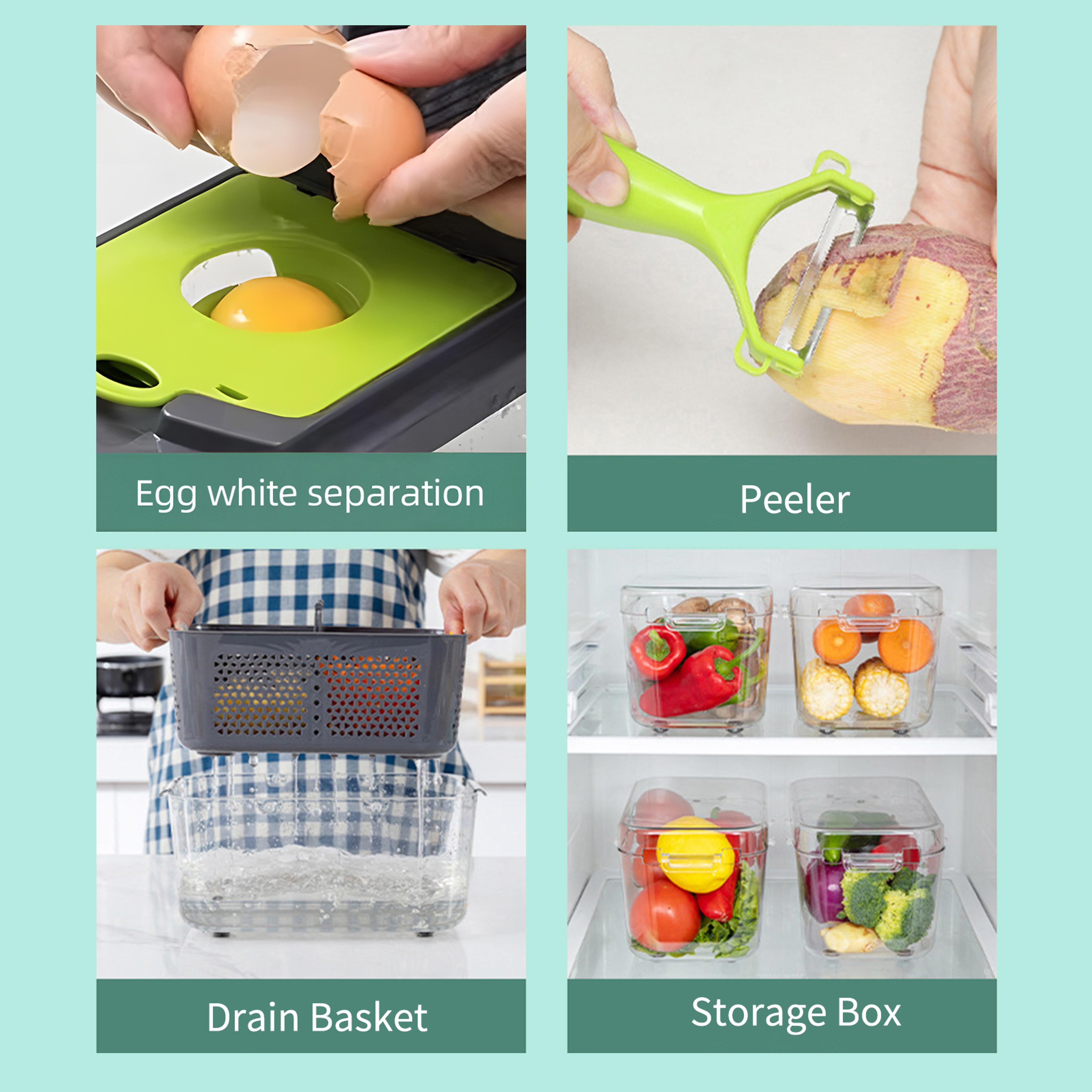 Multifunctional Vegetable Chopper  Kitchen Food Slicer Dicer 4
