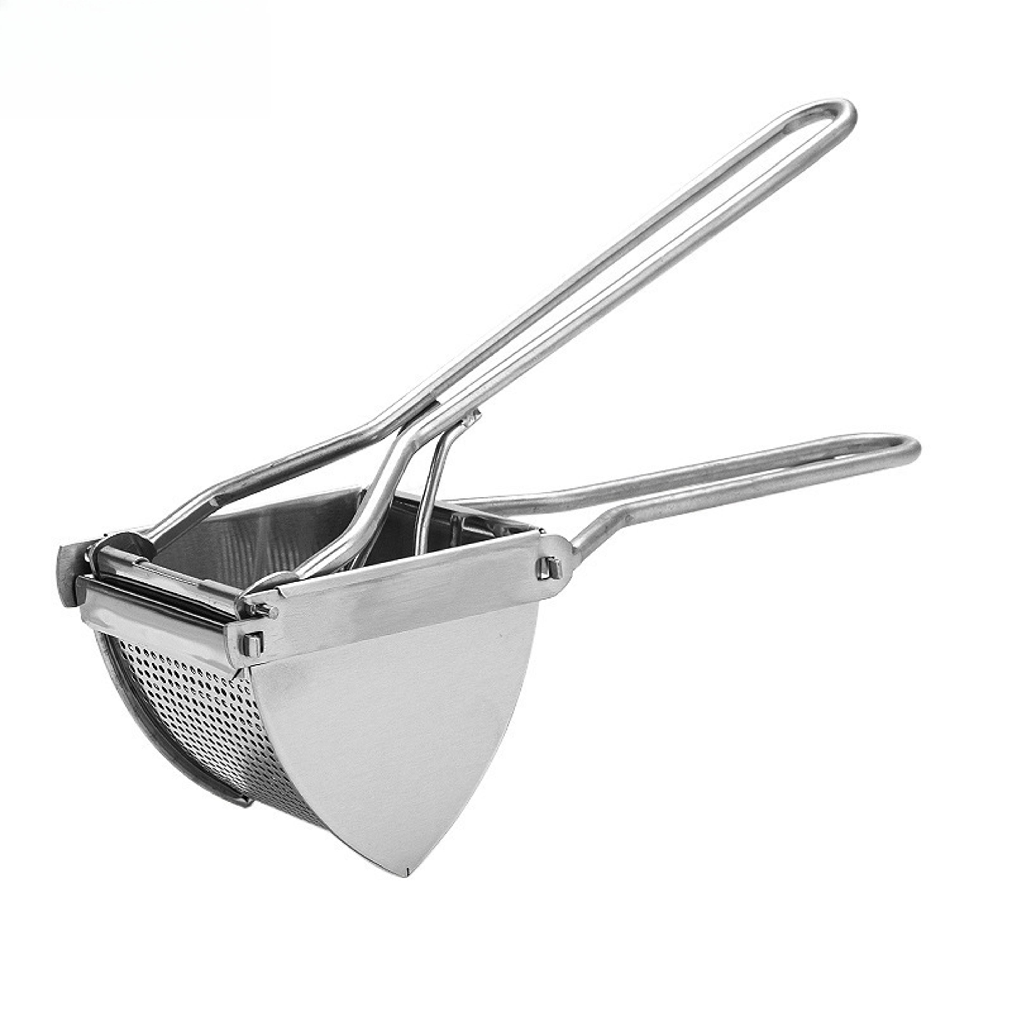 Premium Stainless Steel Potato Ricer  Heavy Duty Vegetable Juicer Masher For Smooth Purees 6