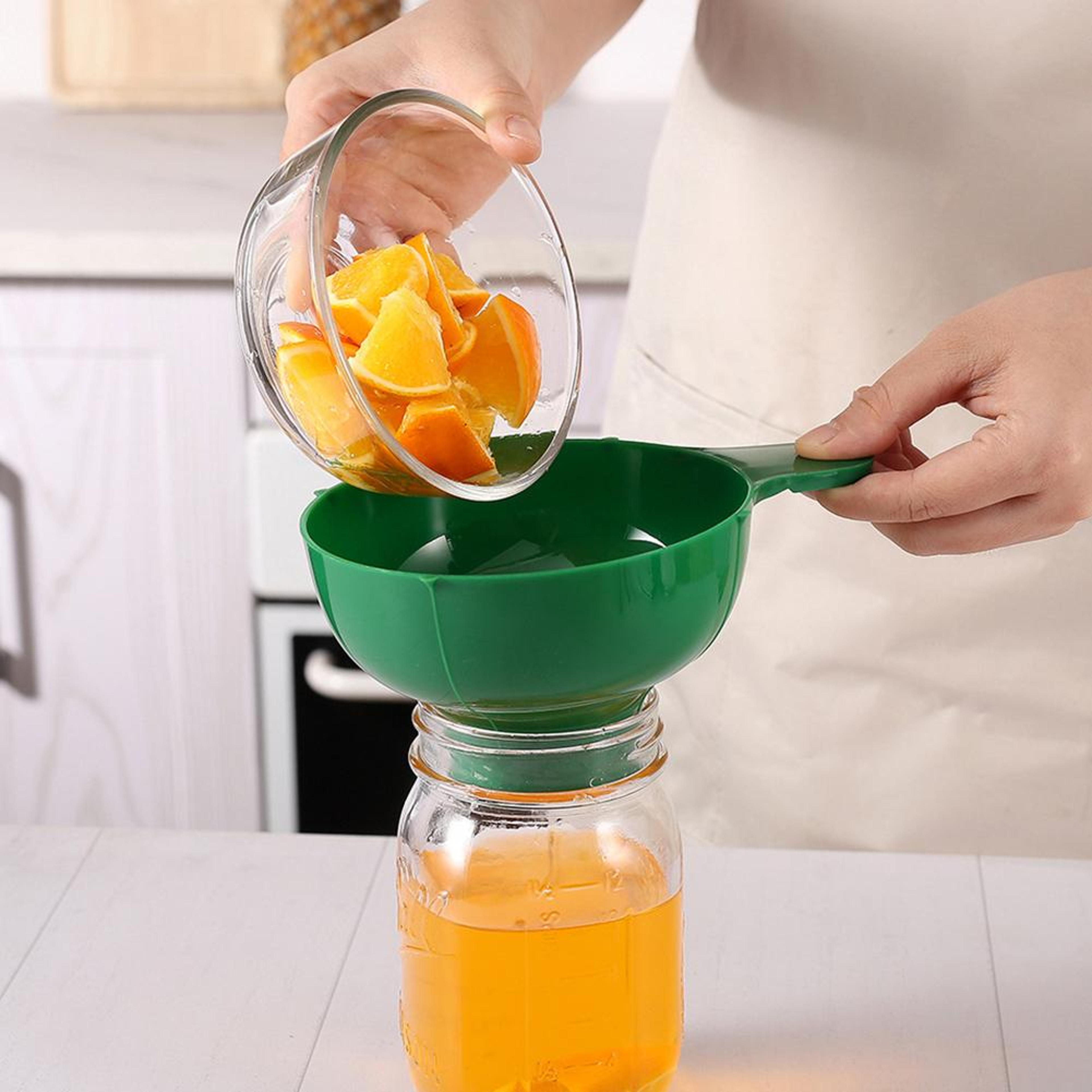 Wide Mouth Canning Funnel For Mason Jars Food Grade Jar Filling Funnel For Mess Free Kitchen Transf 3