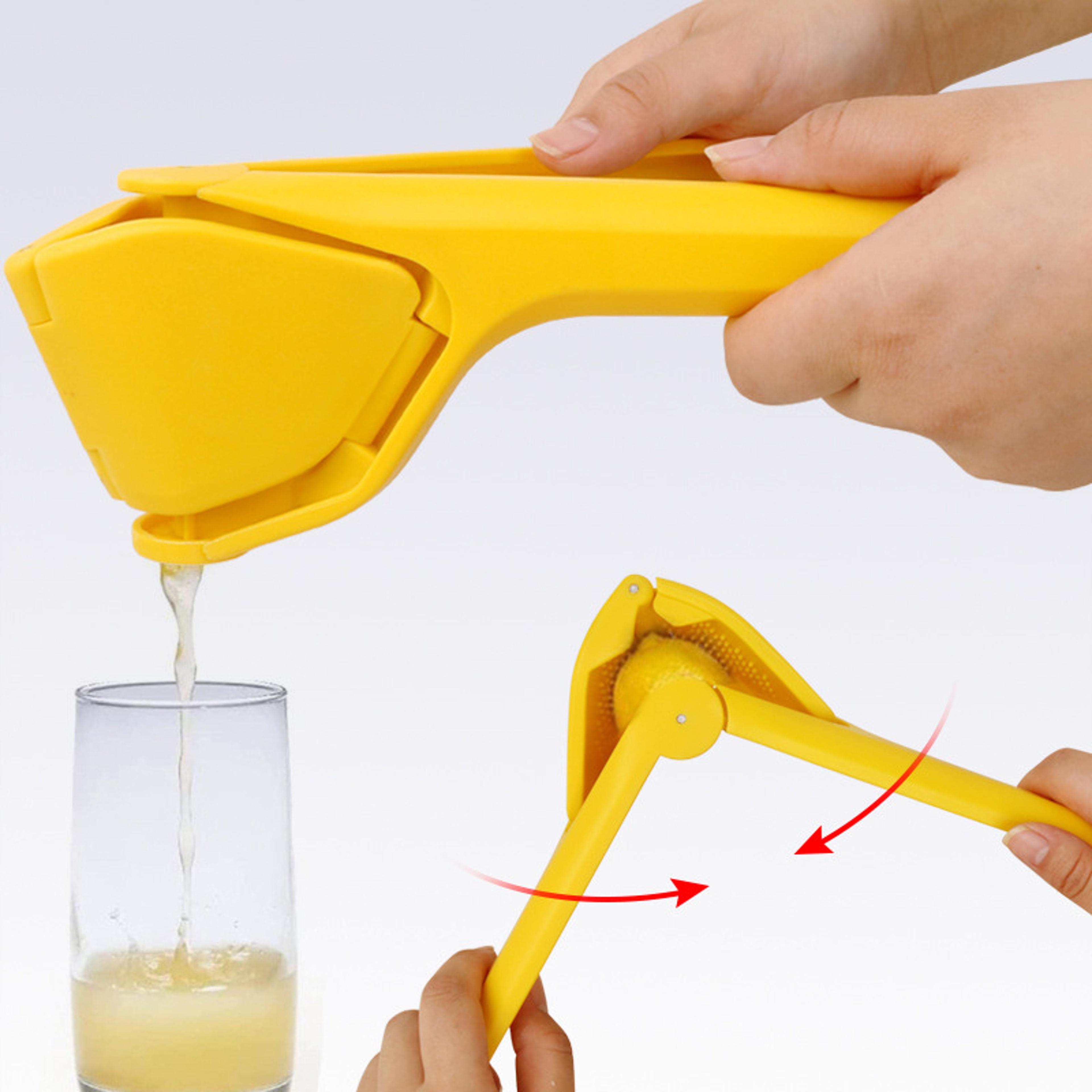 effortless manual lemon squeezer citrus juicer hand press