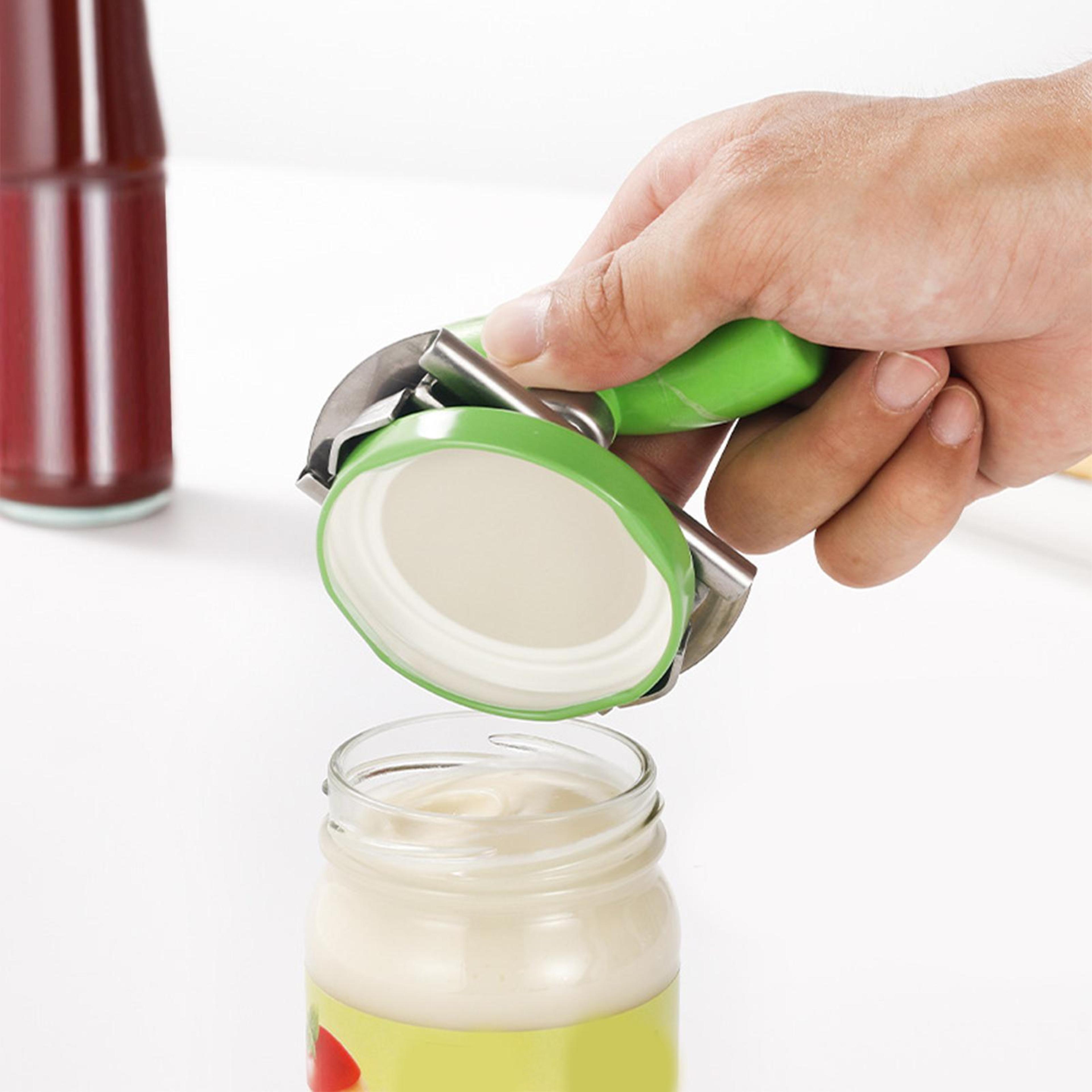 Adjustable Stainless Steel Jar Opener Bottle Cap Opener Multi Function Kitchen Tool 5