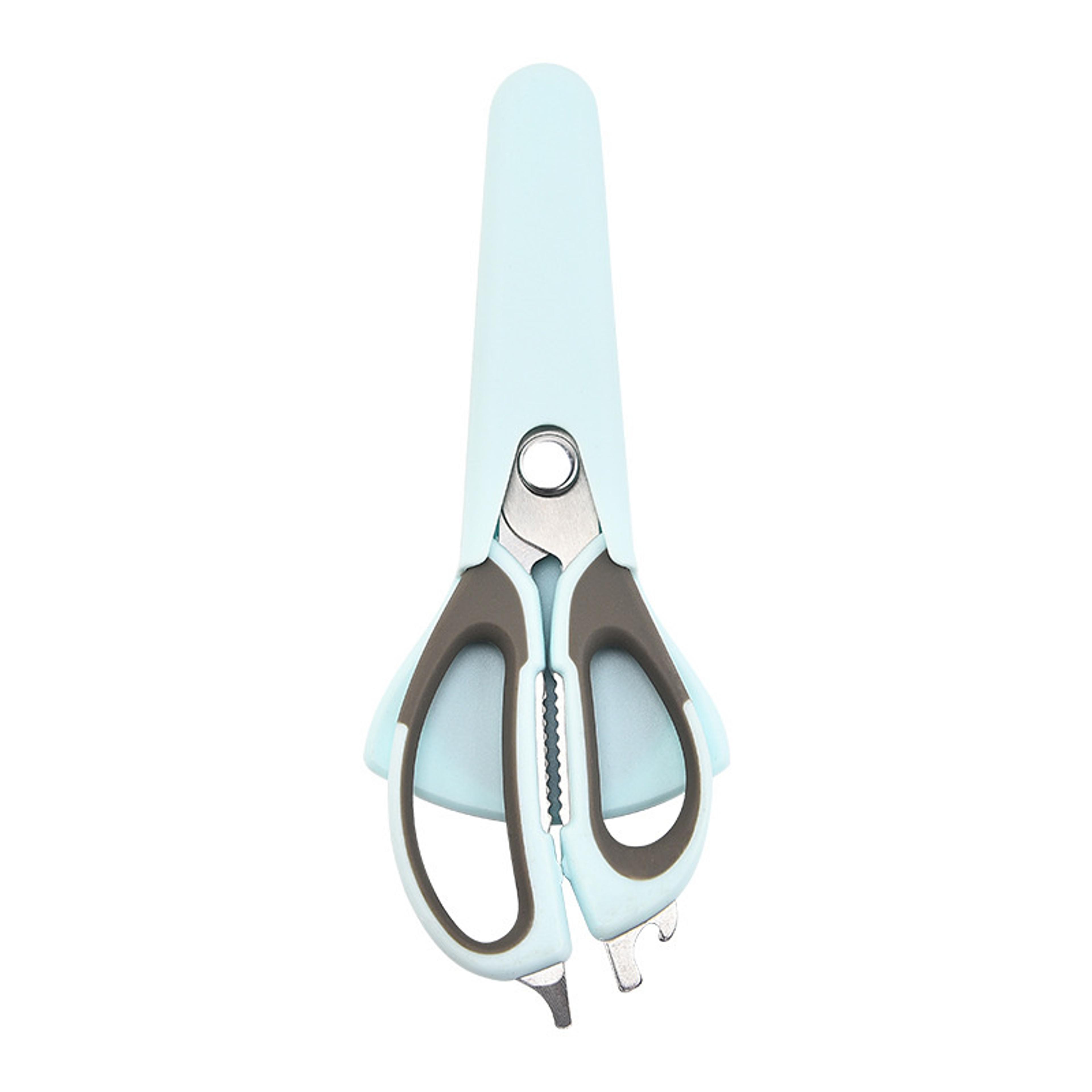 Kitchen Scissors With Magnetic Holder  Stainless Steel Blades 7
