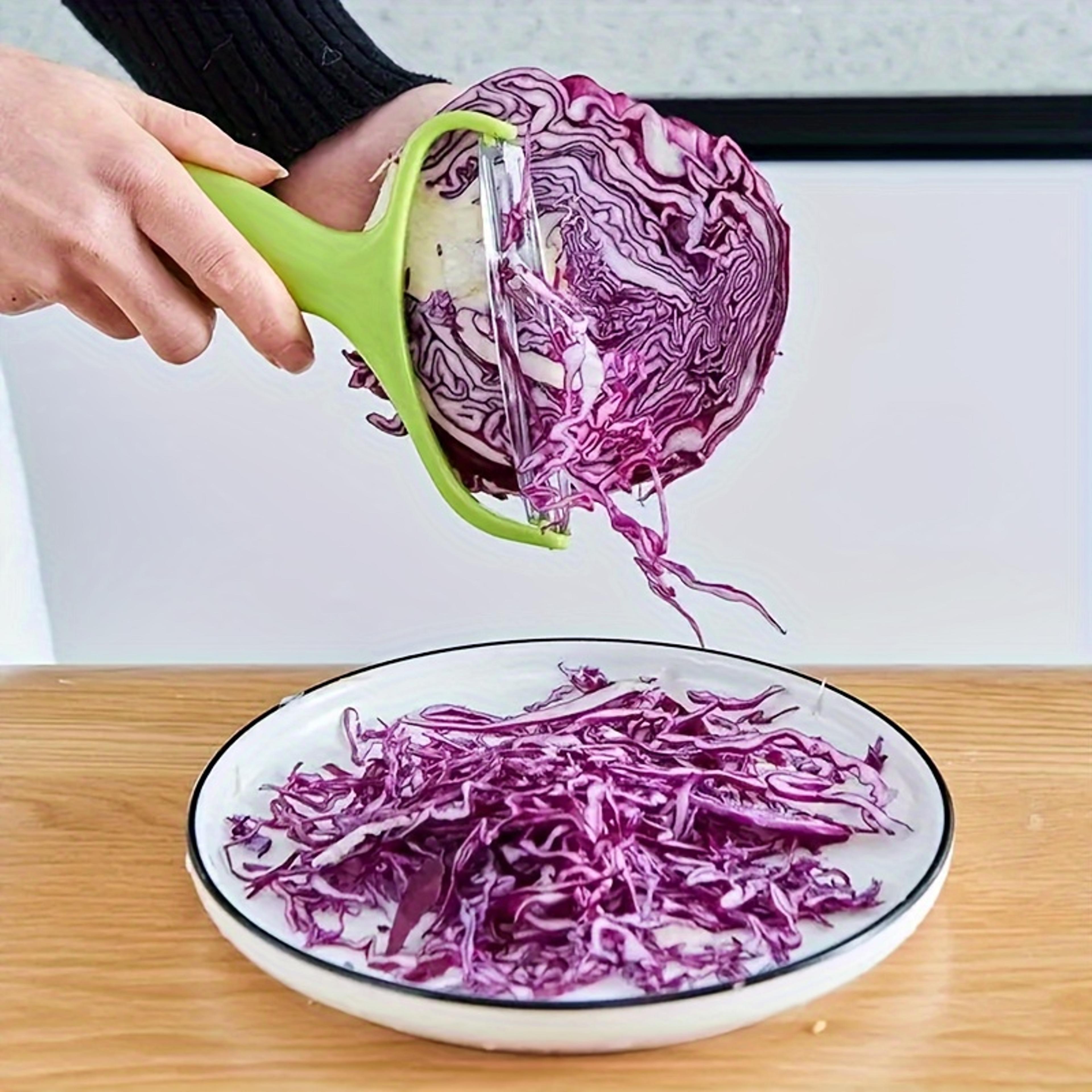 Fresh Cut Pro Cabbage Shredder  Vegetable Slicer With Wide Blade Peeler 5