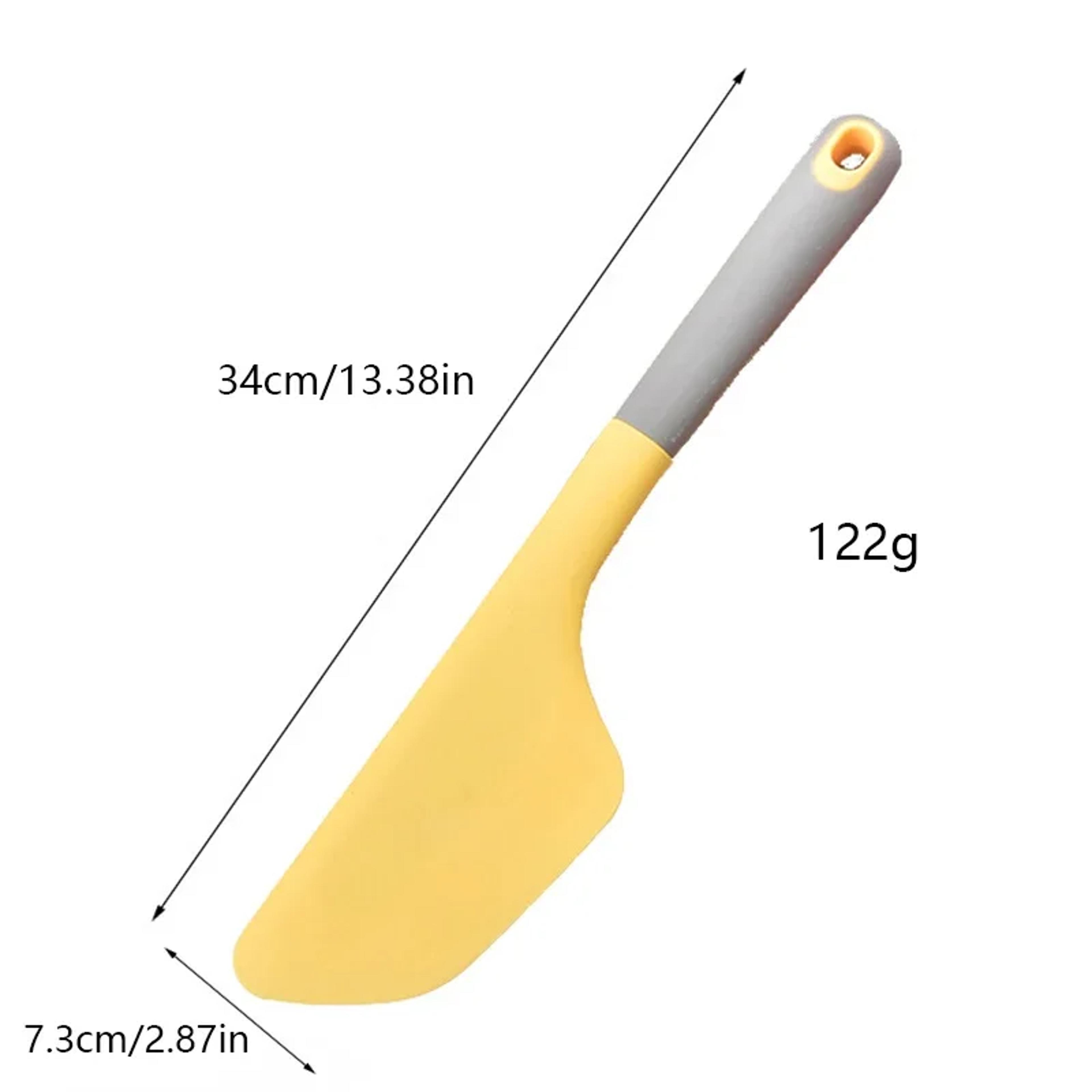 34cm Heat Resistant Silicone Baking Spatula For Mixing Scraping  Frosting 3