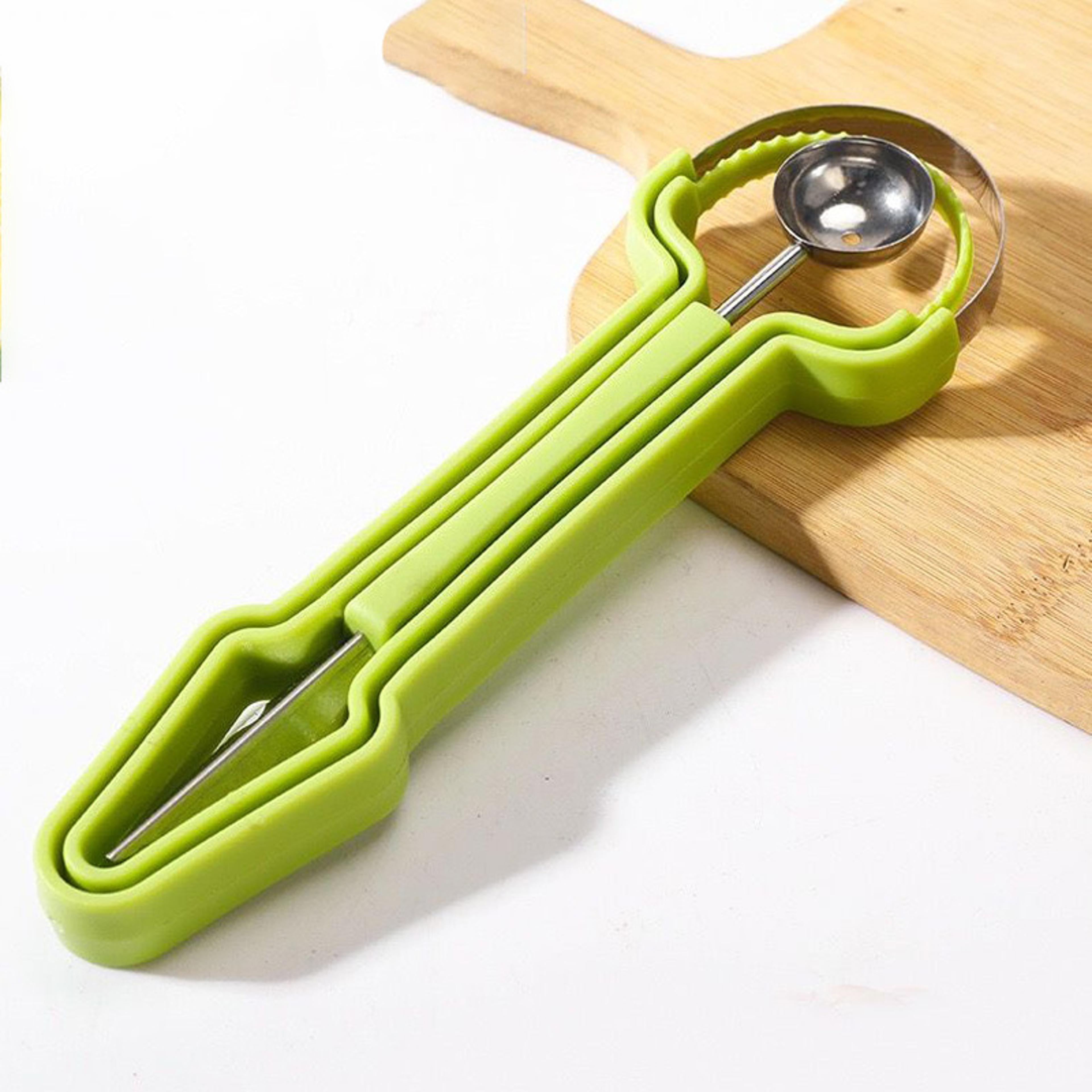 Melon Baller  Watermelon Scoop Stainless Steel Fruit Carving Tool Set 6