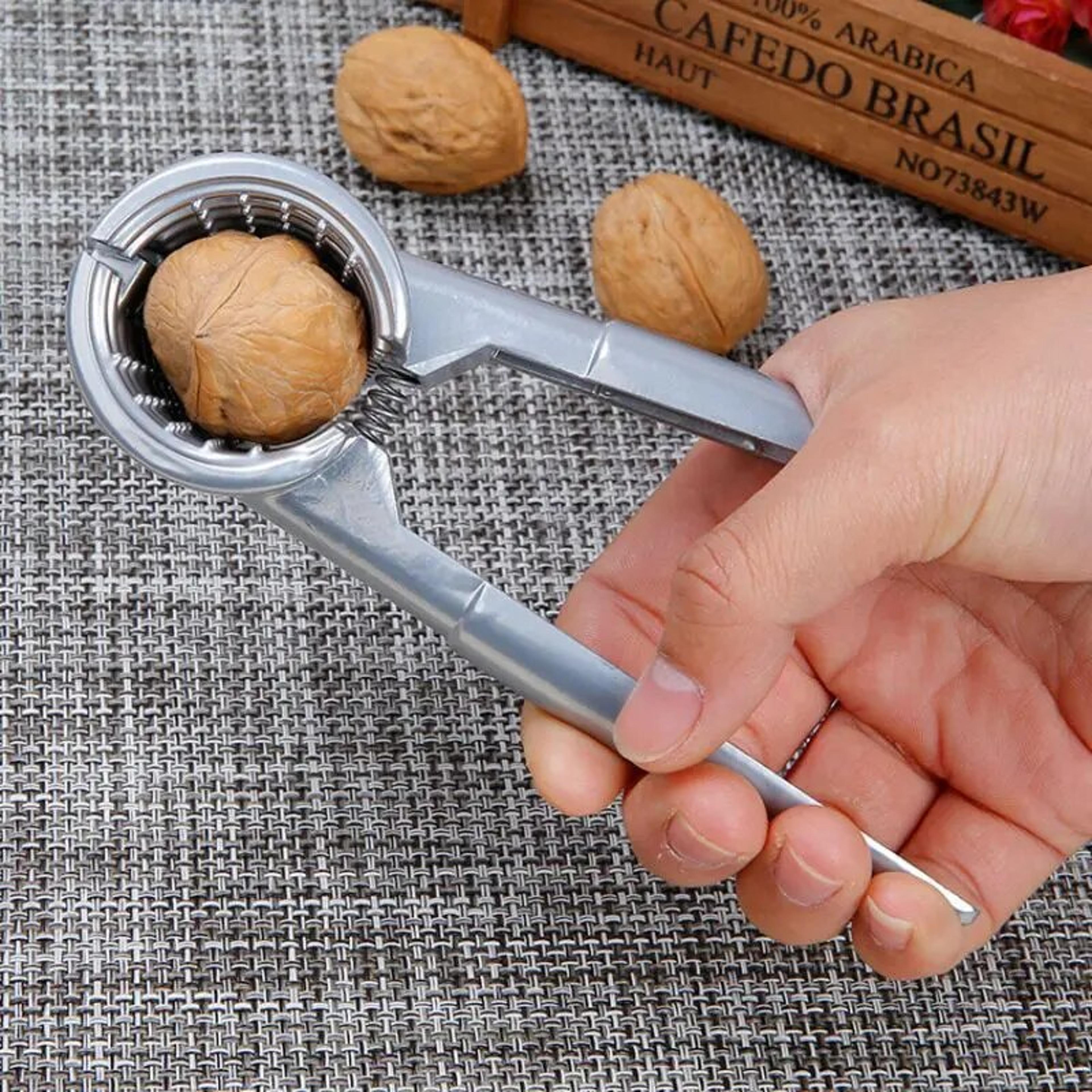 Multi Function Walnut Cracker Metal Nut Cracker Tool For Walnuts Chestnuts  Hazelnuts 2