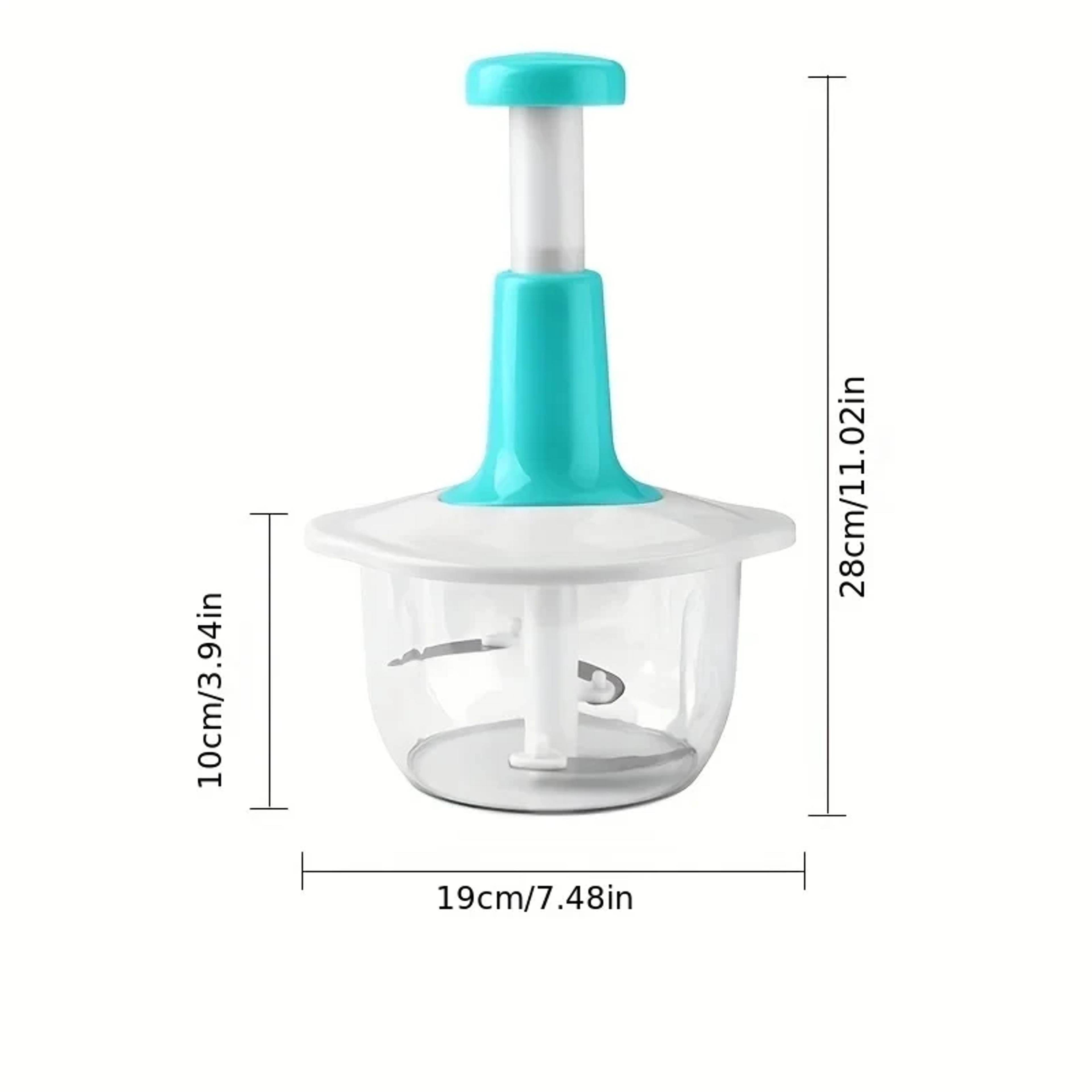 Multi Pro Garlic Chopper Manual Food Processor For Garlic Vegetables  Meat 2