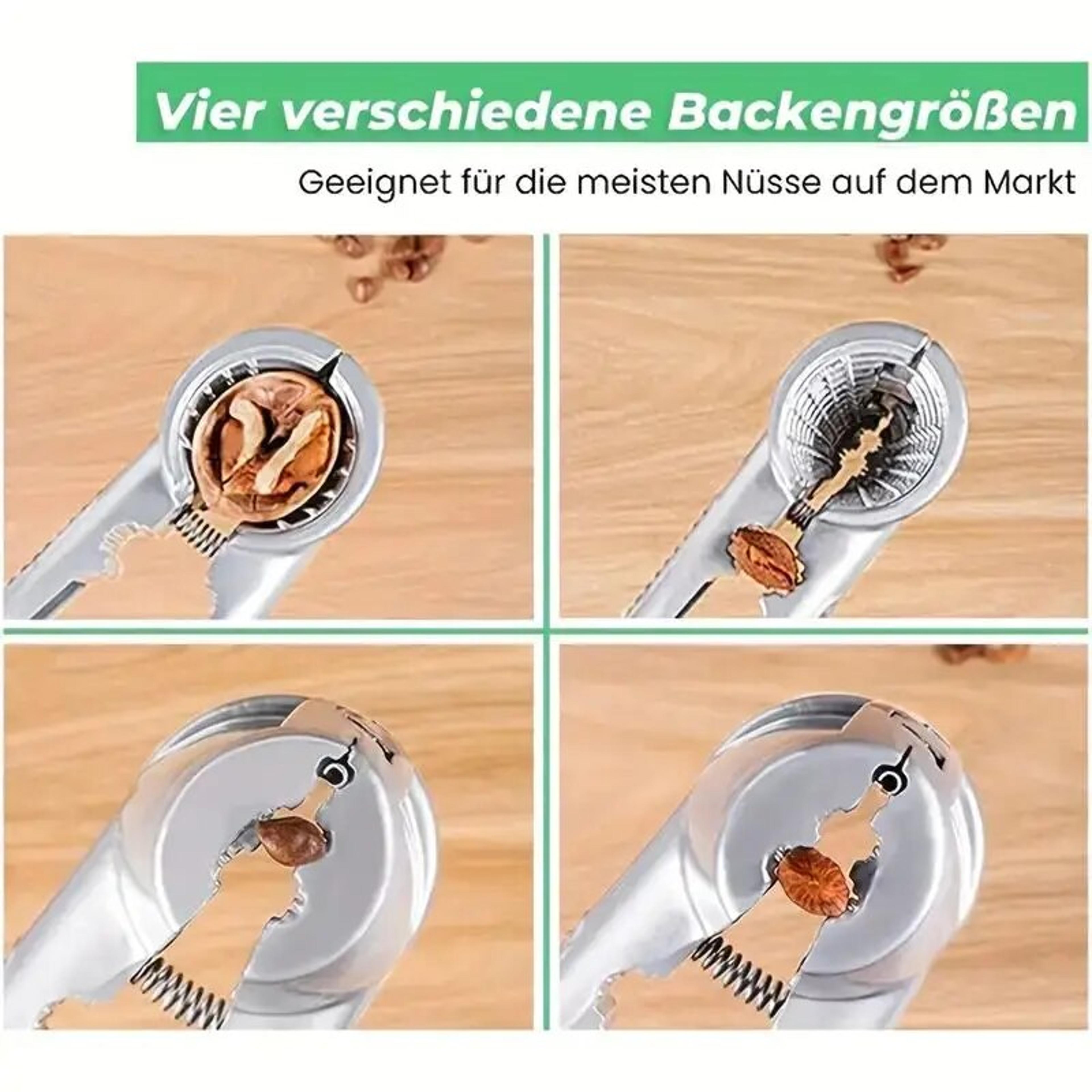 Professional Nut Cracker Heavy Duty Walnut Cracker  Chestnut Sheller Kitchen Tool 4