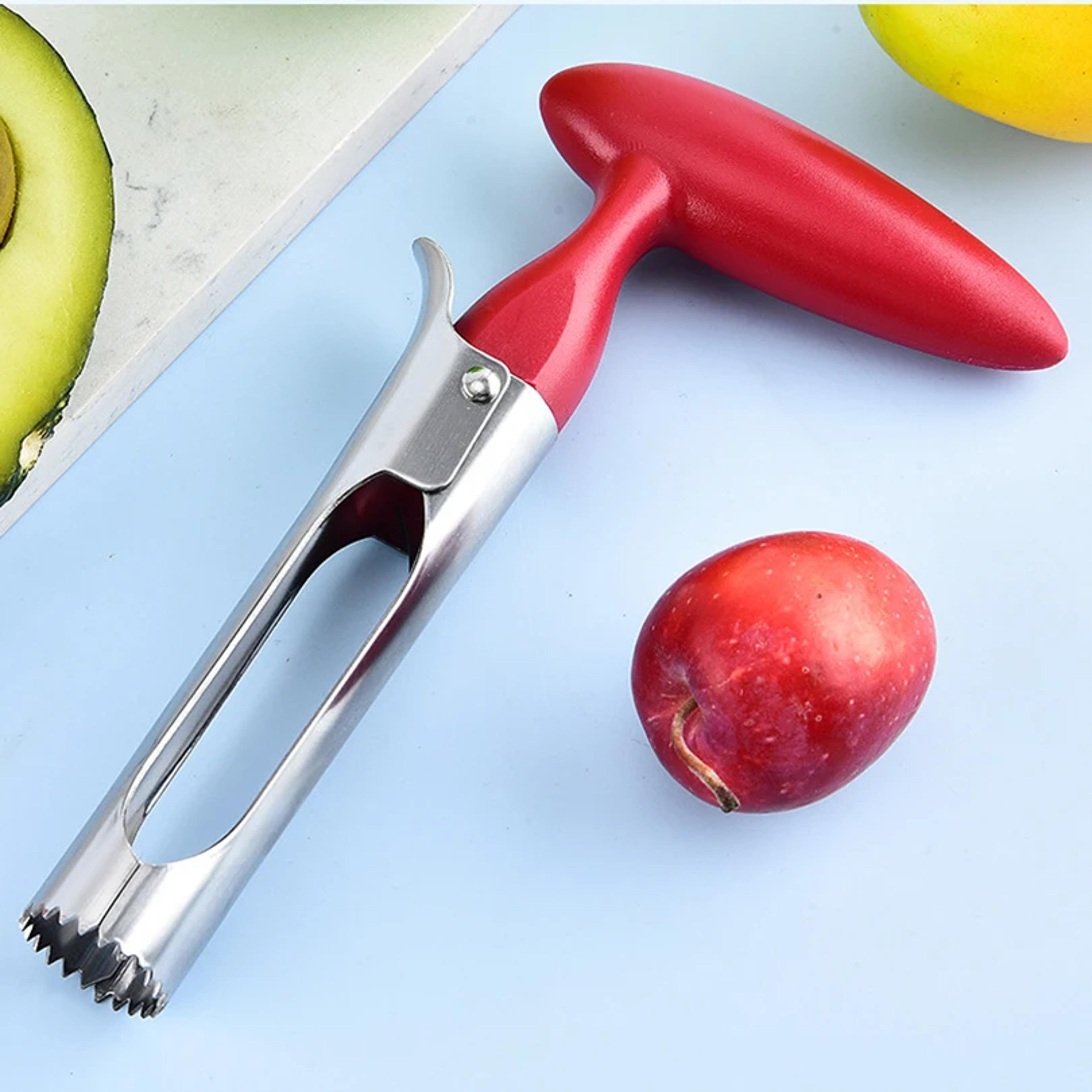 Stainless Steel Apple Corer Fruit Core Remover Easy Twist Kitchen Gadget 4