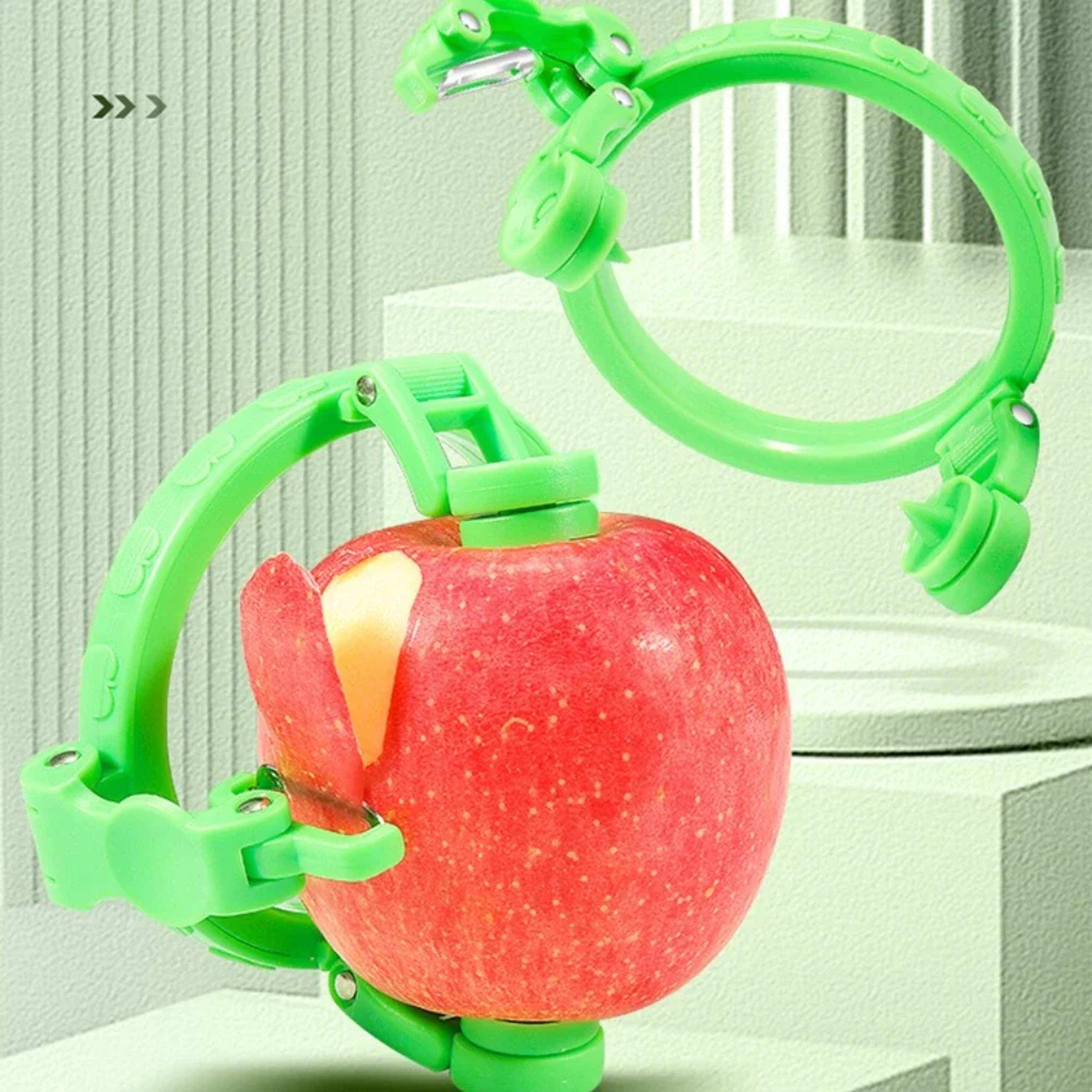handheld rotary apple peeler spiral slicer & apple corer kitchen gadget