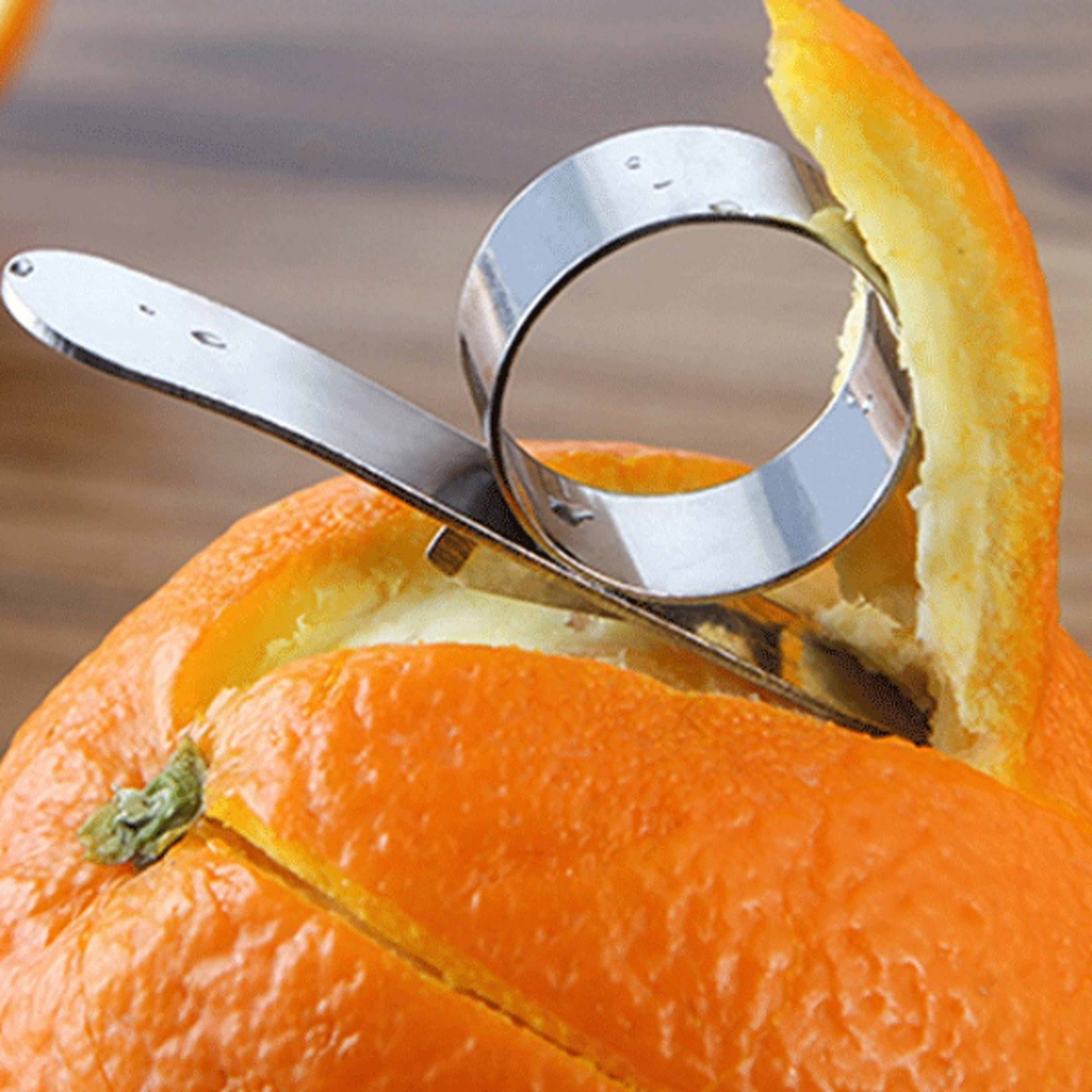 Premium Orange Peeler Stainless Steel Citrus Peeler Tool for Fast  Easy Fruit Peeling