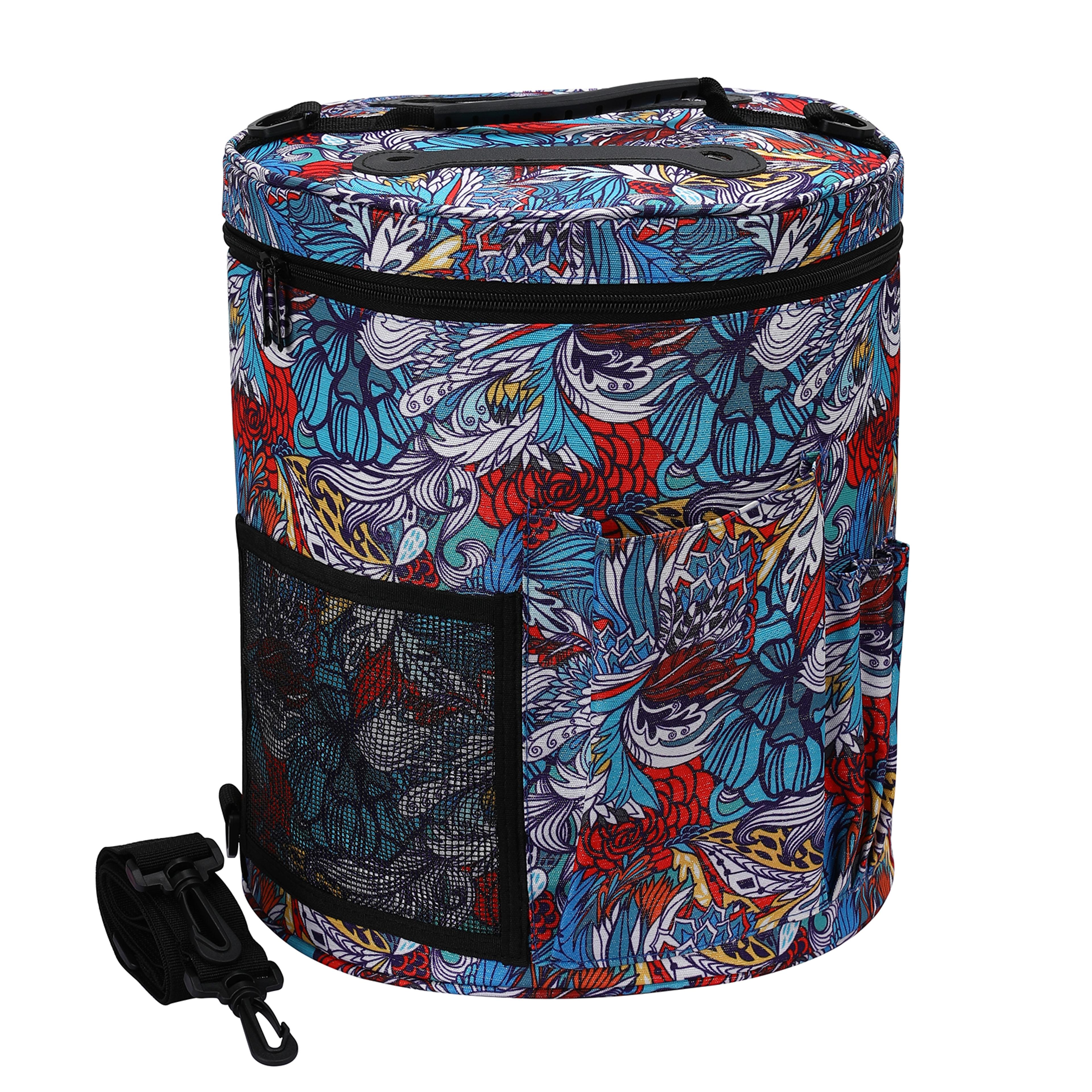 Looen Styles Yarn Knitting Bag DIY Needle Arts Craft Holder Crochet Tote Organizer  Storage Bag For 2
