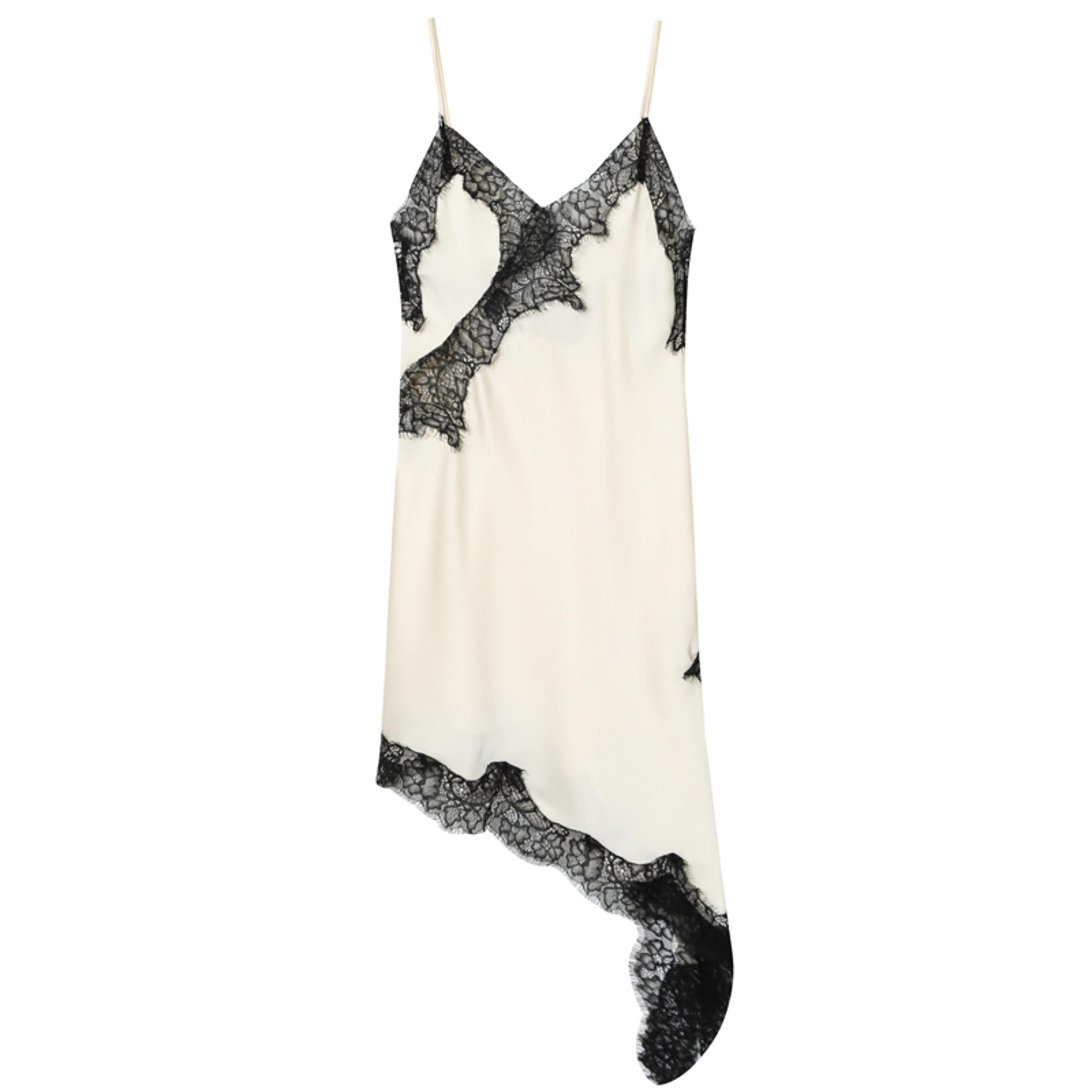 Slip Dress Summer Evening Womens Dresses Lace Asymmetric Mini Brown Sleeveless Backless 9