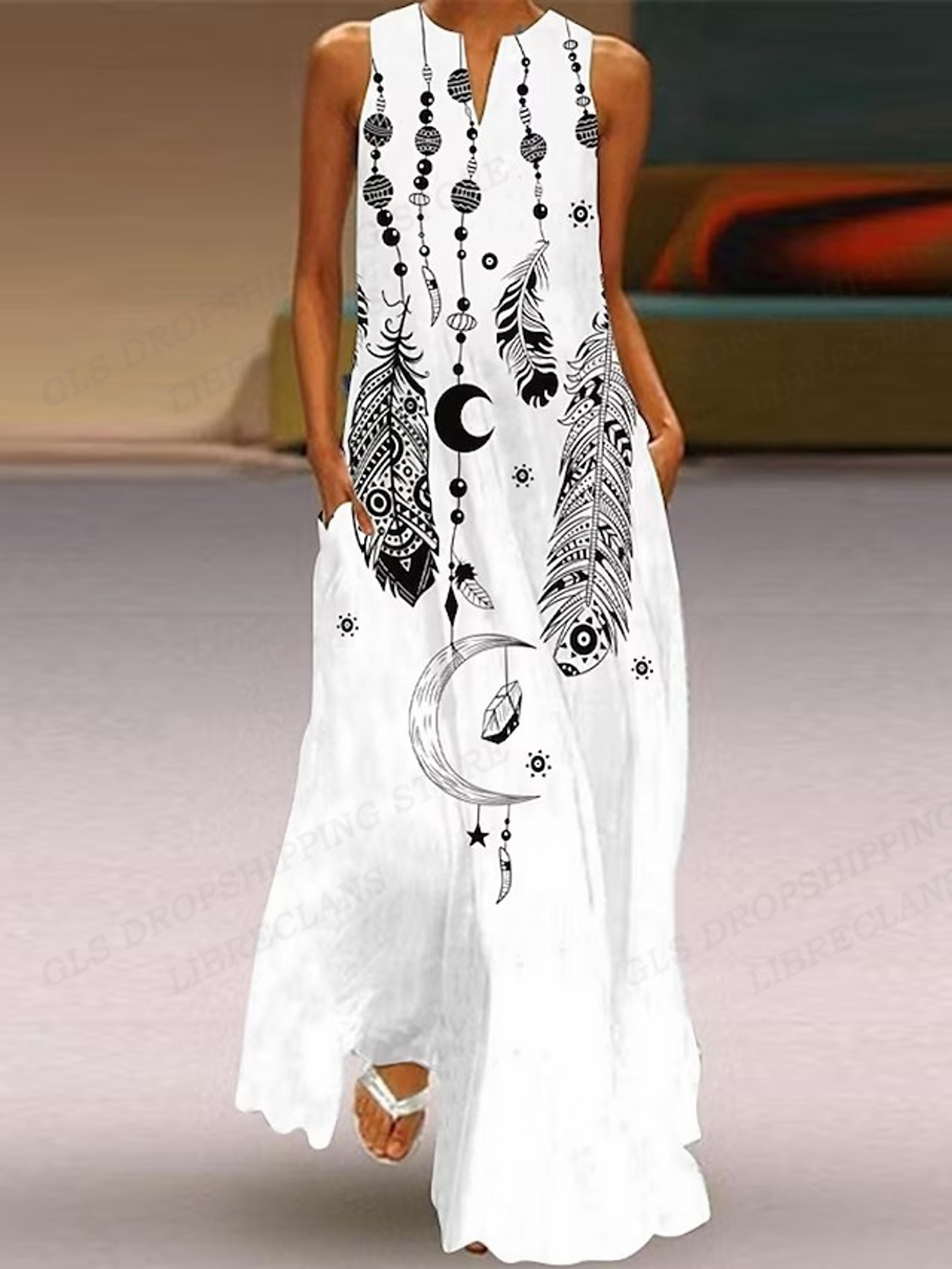 Christian Jesus Dress Women Fashion Casual Maxi Long Party Evening Dresses Letter Print Sundress Lu 2