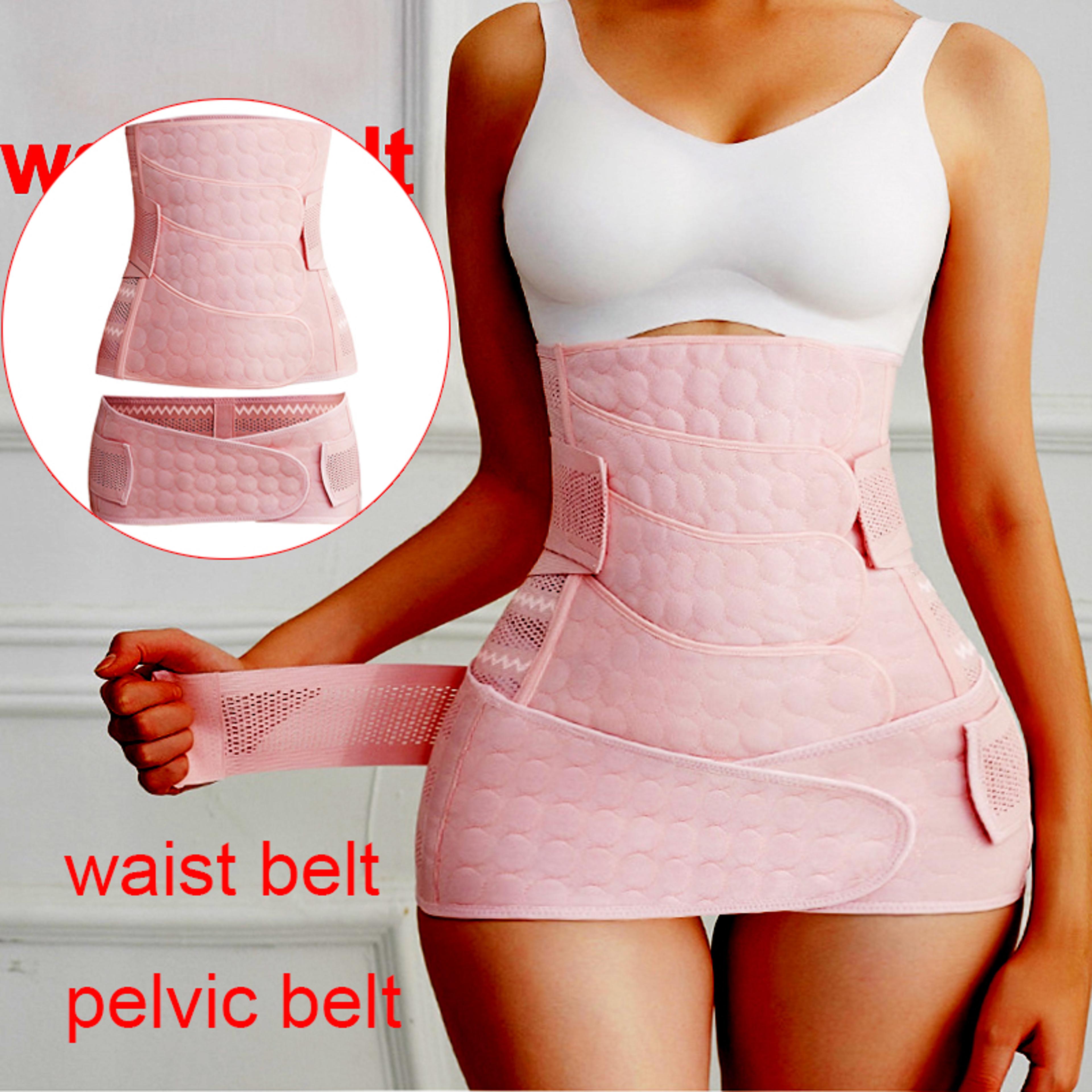 Postpartum Support Belt  Postnatal Belly Band  Comfortable Recovery Waist Trainer Girdle Shapewear 3