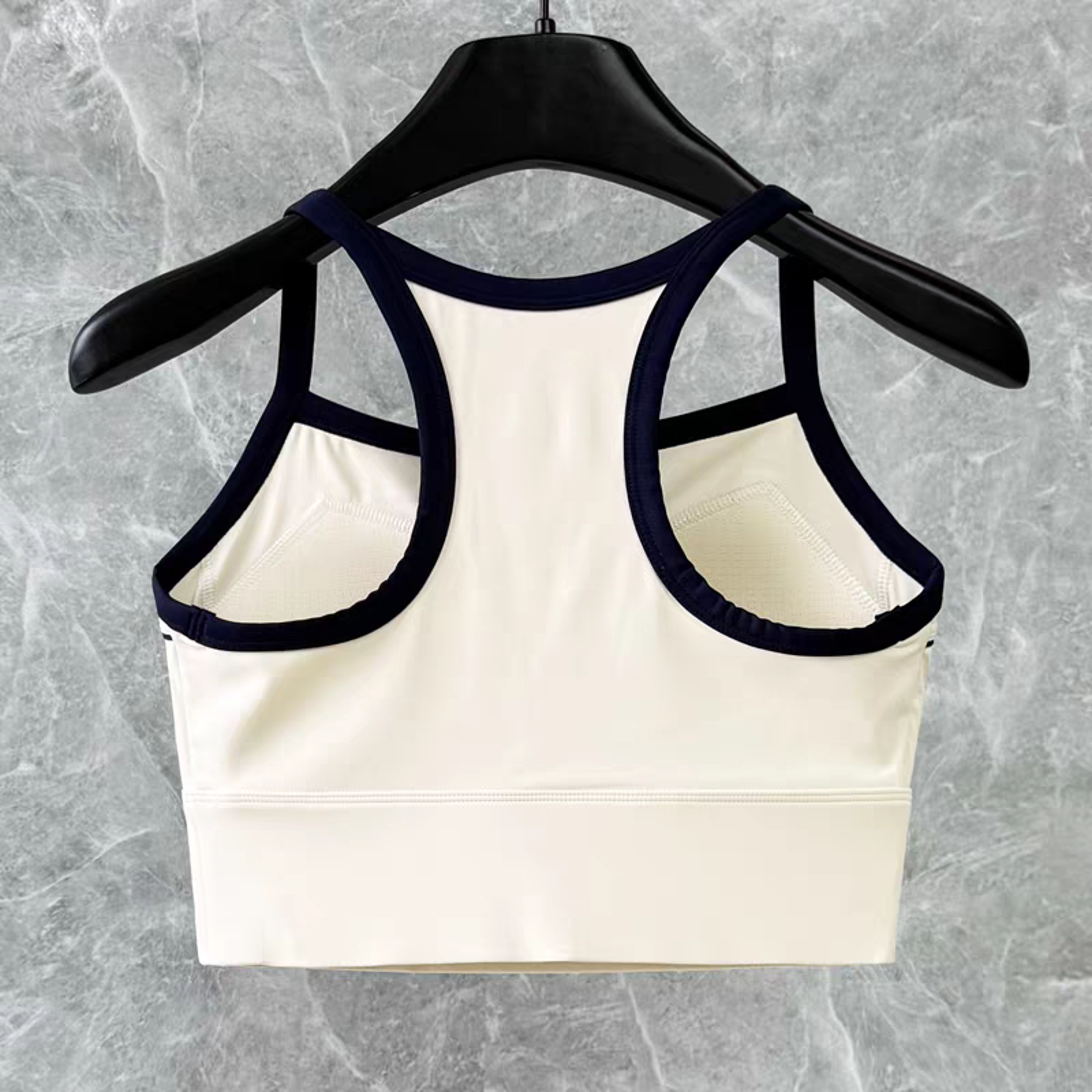 Womens Seamless Yoga Bra Crop Top Supportive Tube Sports Bralette For Workout  Streetwear 2