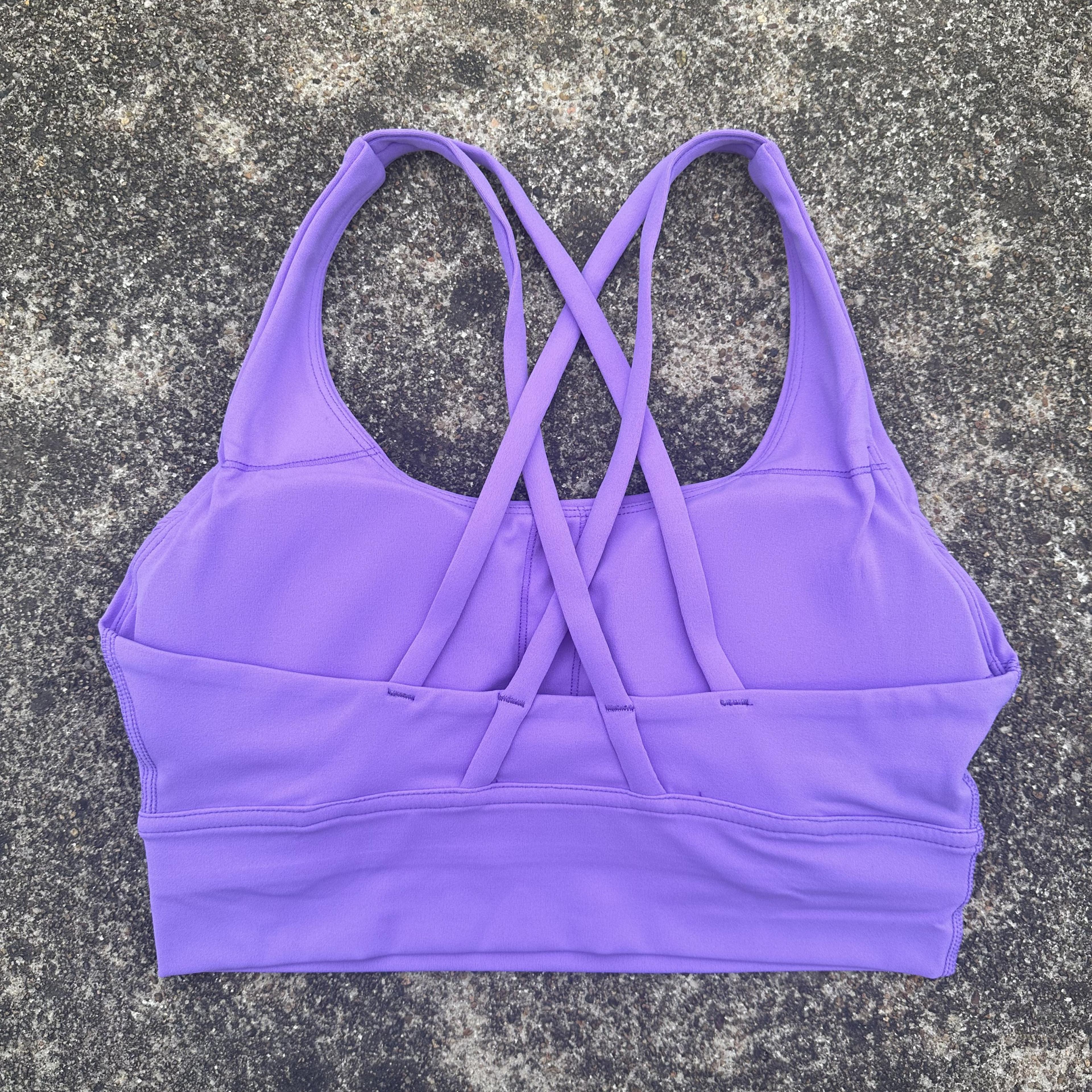 Solid Crossback Womens Fitness Bra For Gym  Yoga  High Support Sports Top 3
