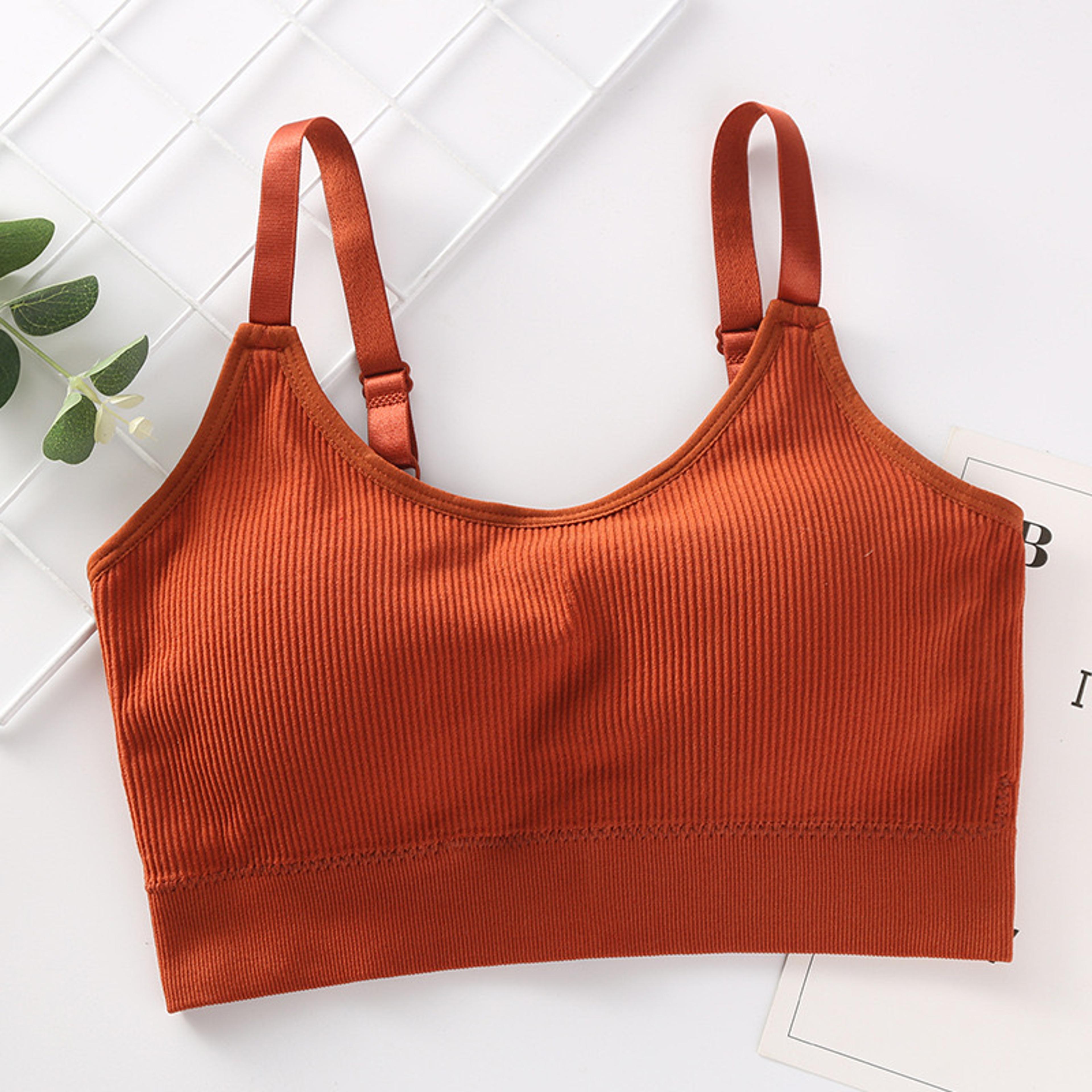 ComfortFit Seamless Full Cup Breathable Bralette Wire Free Sports Bra For Women 3
