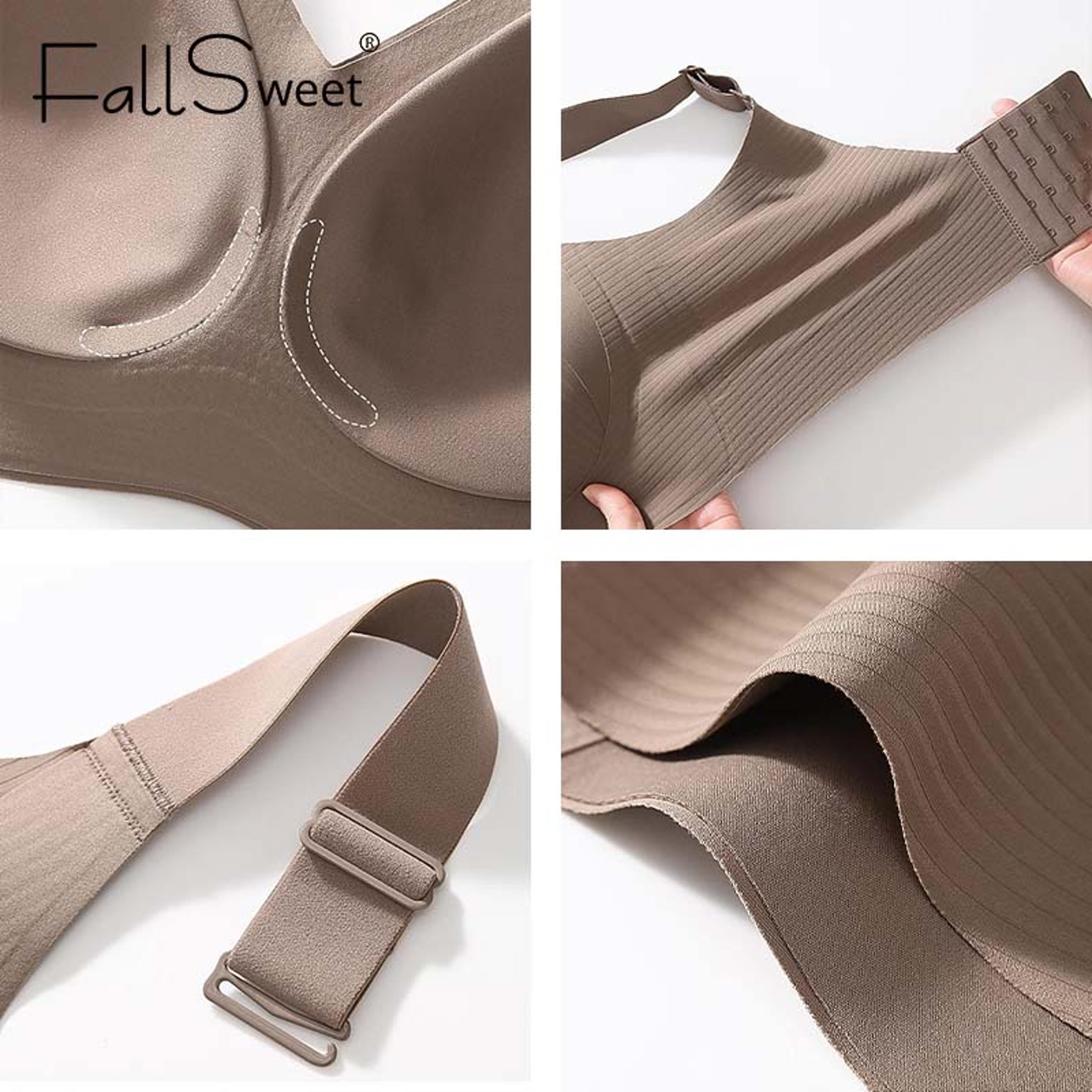 FallSweet Seamless Plus Size Push Up Bra Bralette For Women 5