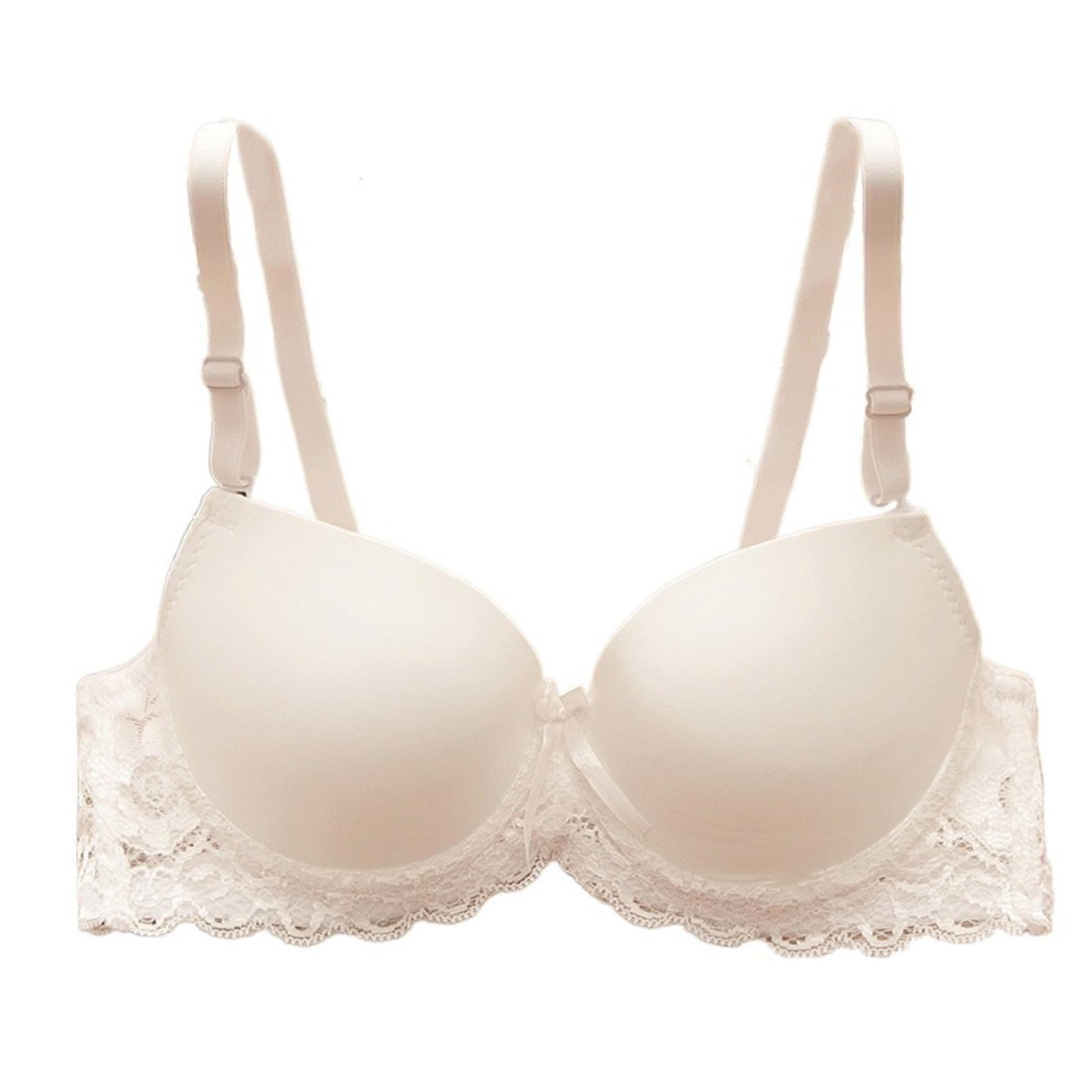 Plunge Floral Embroidered Deep V Lace Bra Wireless Bralette For Women  Comfortable Padded Intimates 8