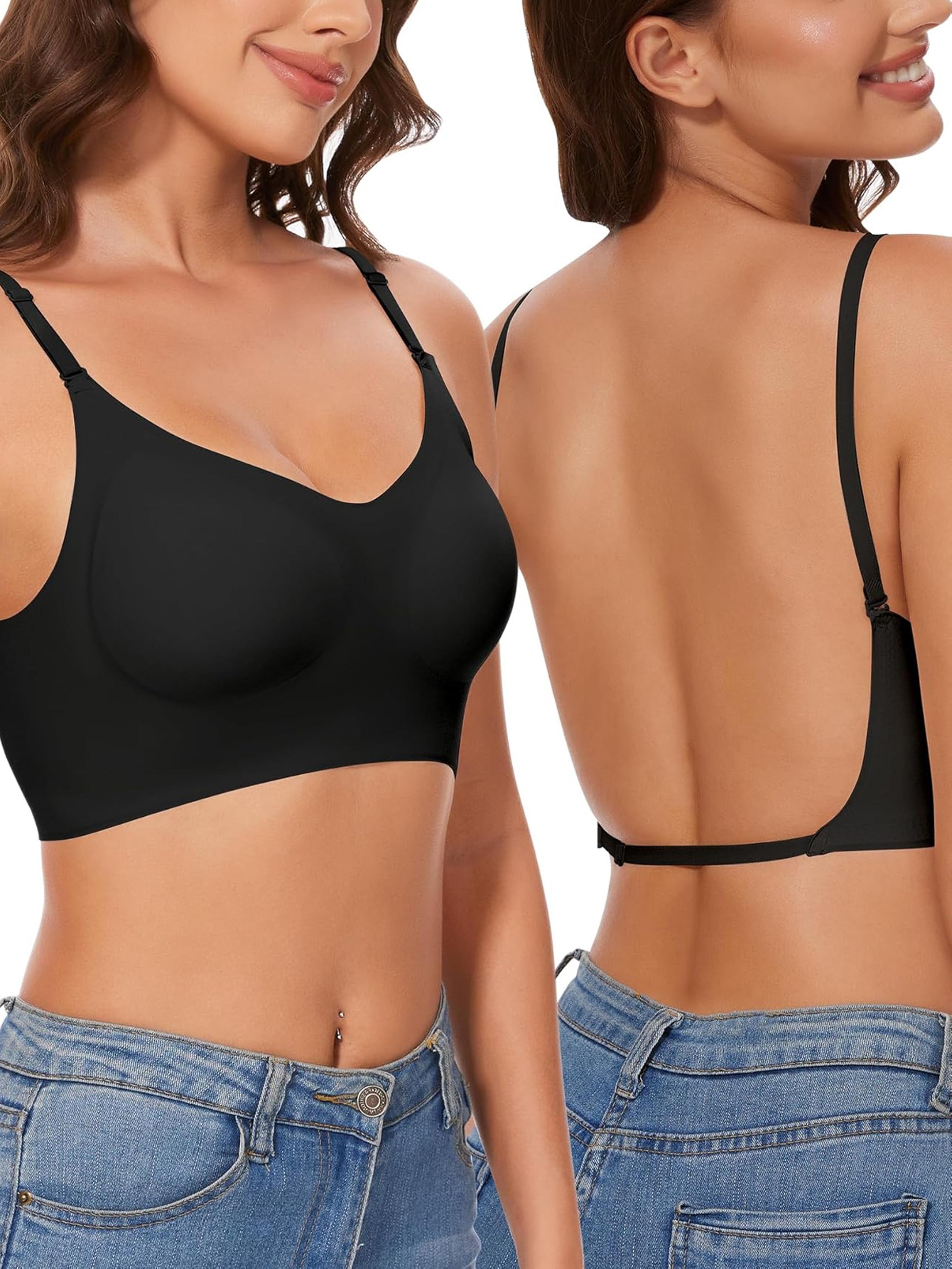 InvisibleLift Deep U Plunge Backless Bra For Dresses With Push Up Support 0