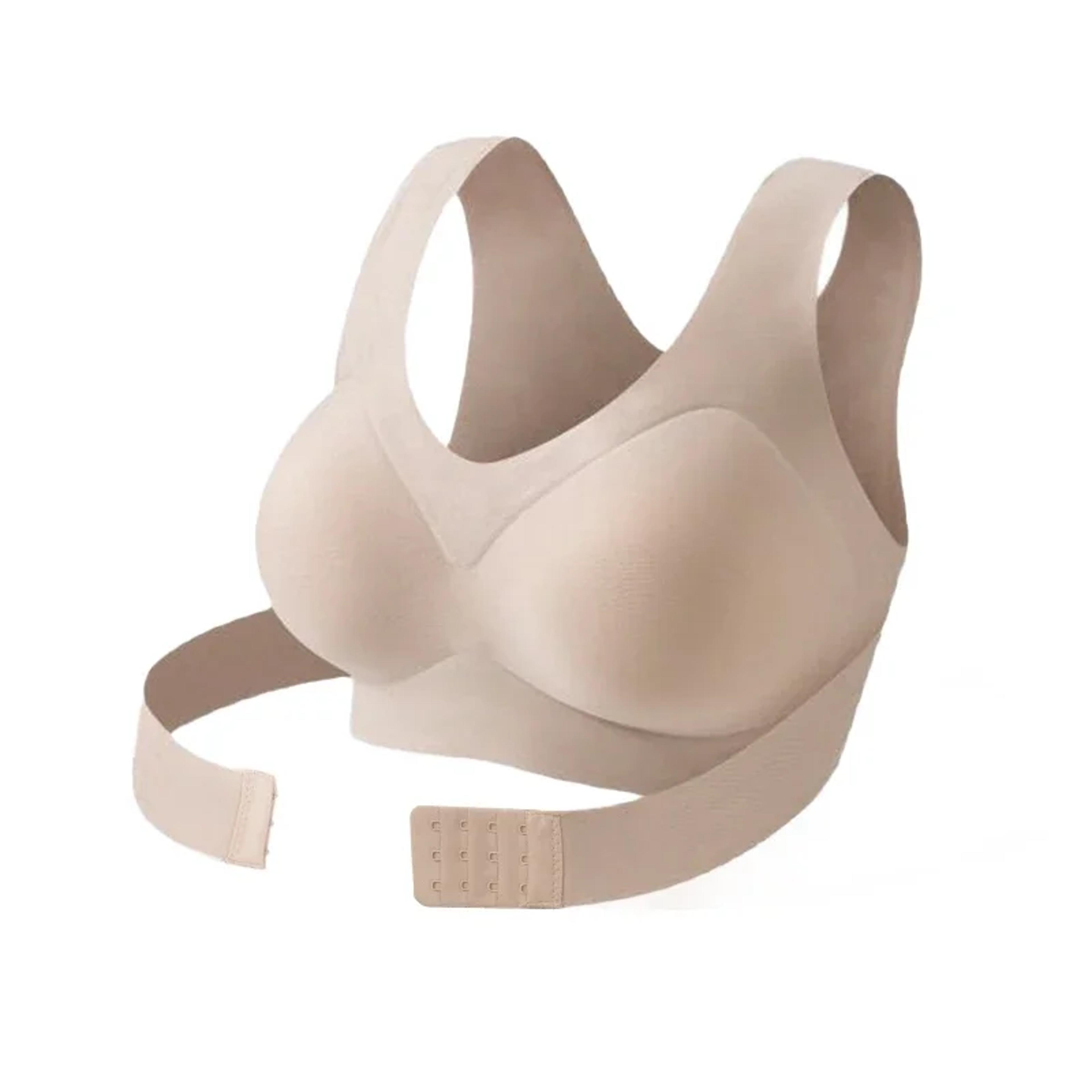 ComfortLift Posture Support Bra  Wireless Posture Bra With Seamless Push Up  Cross Back Support 5