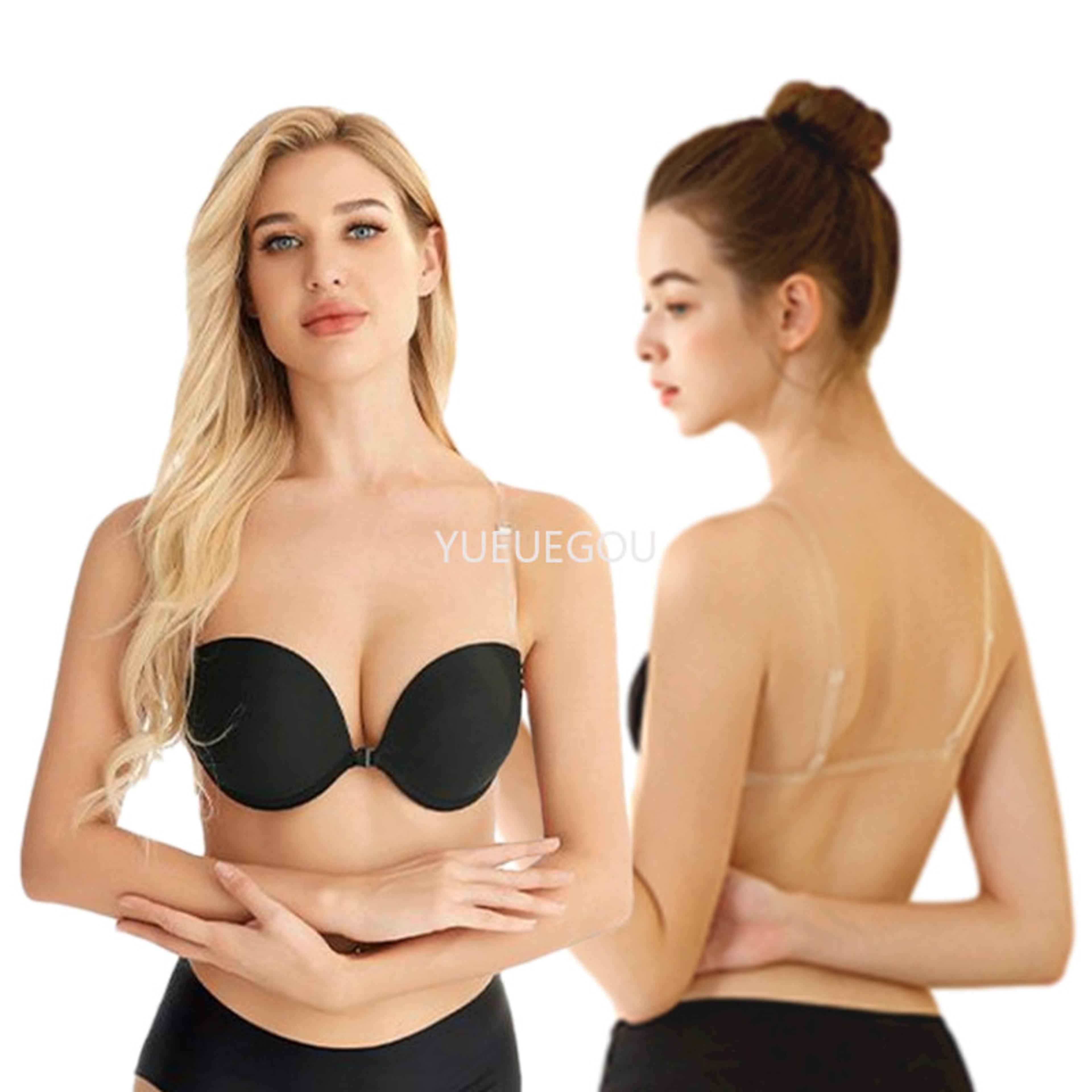 InvisibleLift Multiway Backless Push Up Bra  Strapless Seamless Bridal Bralette 2