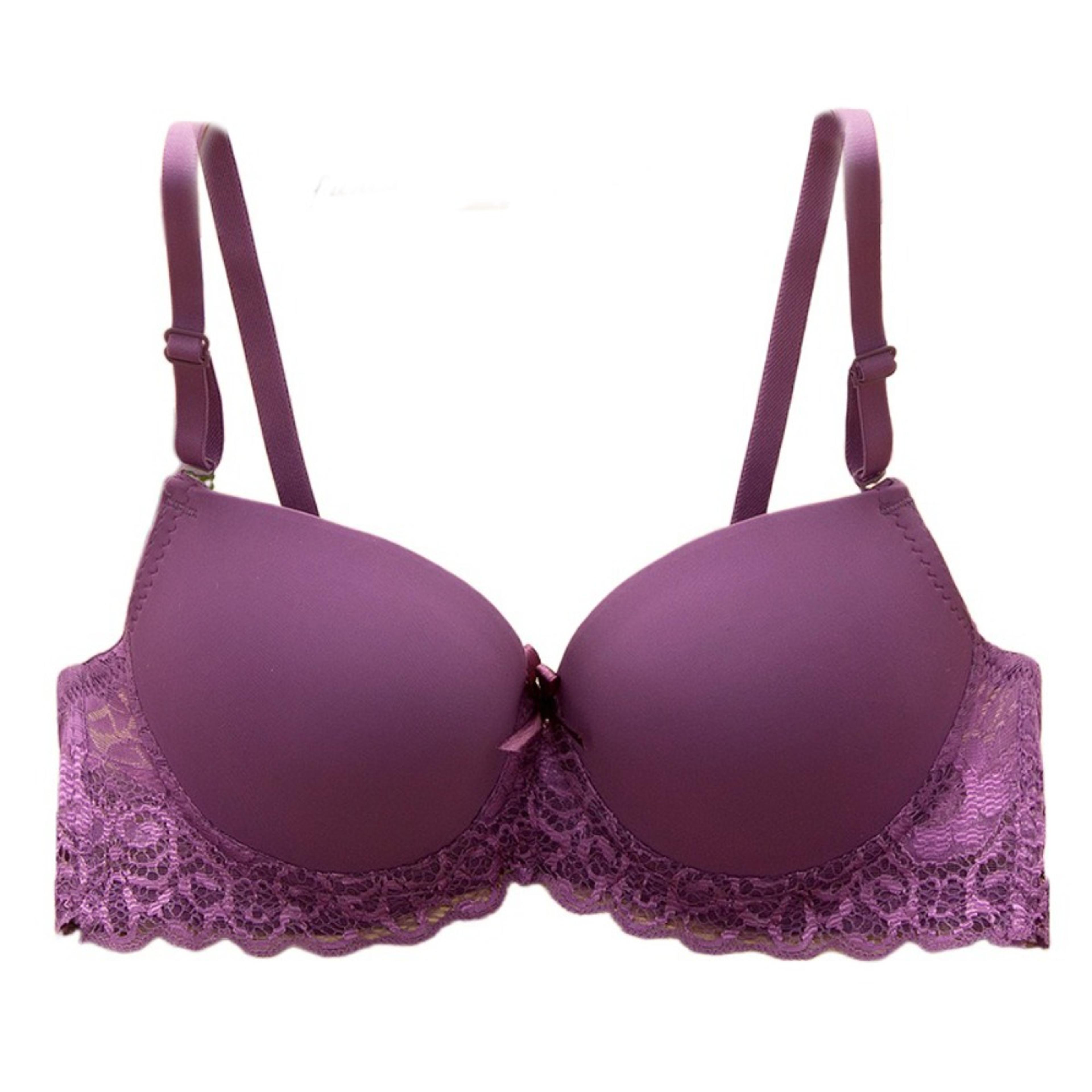 ElegantLift Deep V Lace Push Up Bra For Women  Shockproof Anti Sag Push Up Bra Support 10