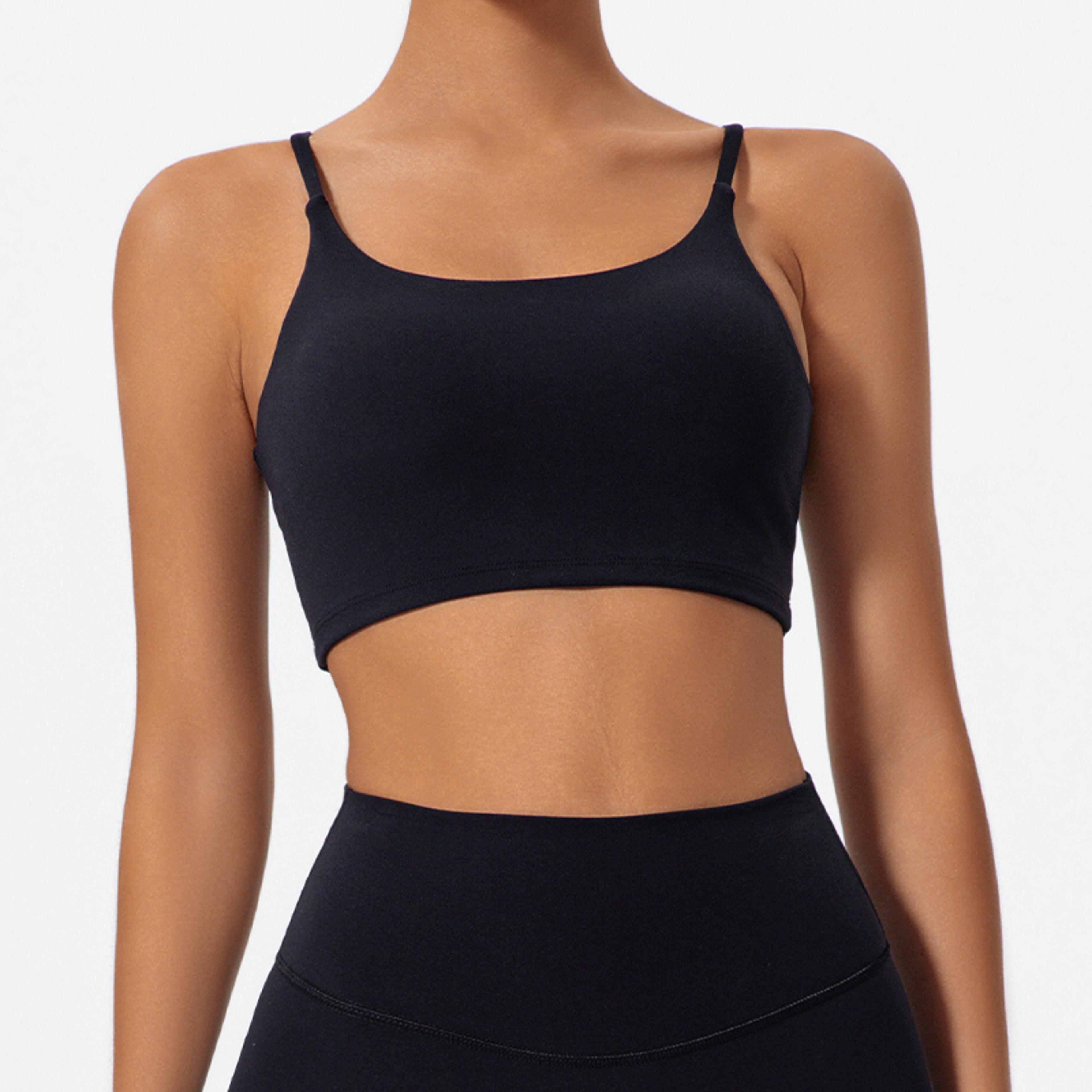Premium Quick Dry Push Up Sports Bra  Quick Dry Yoga Top For Women Breathable Gym  Workout Fitness  5