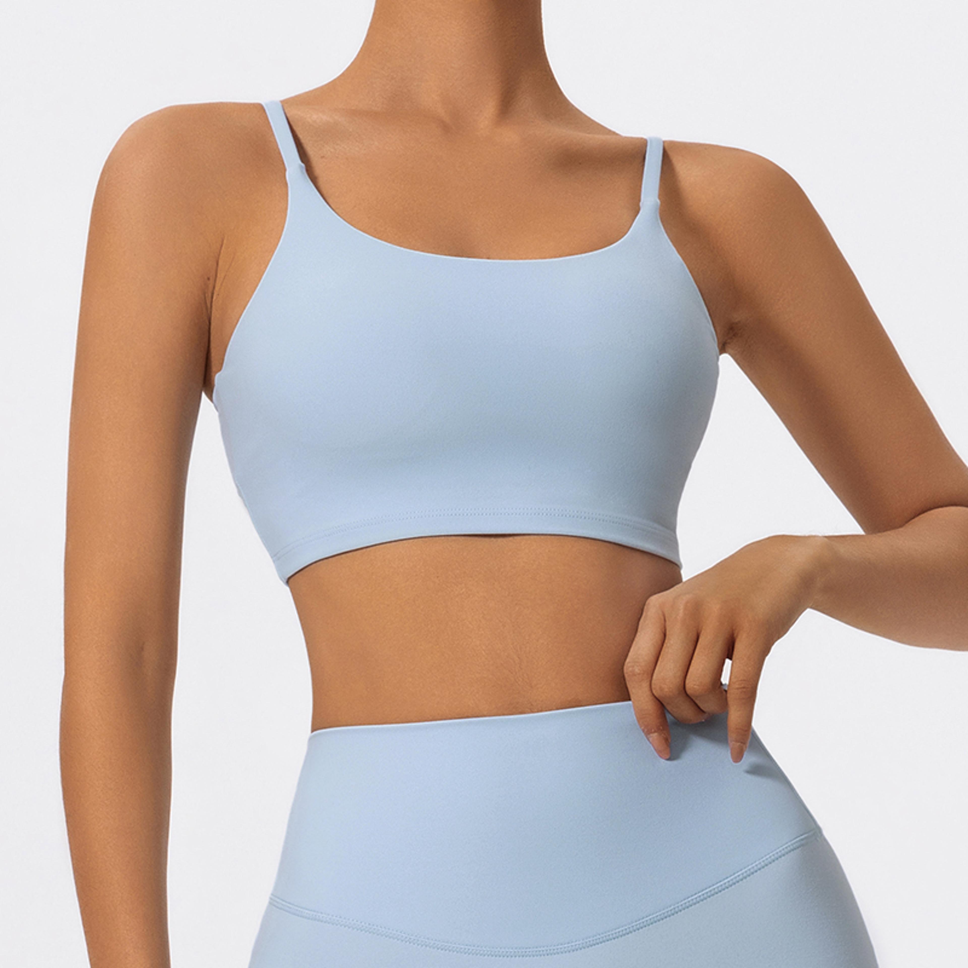 Premium Quick Dry Push Up Sports Bra  Quick Dry Yoga Top For Women Breathable Gym  Workout Fitness  7