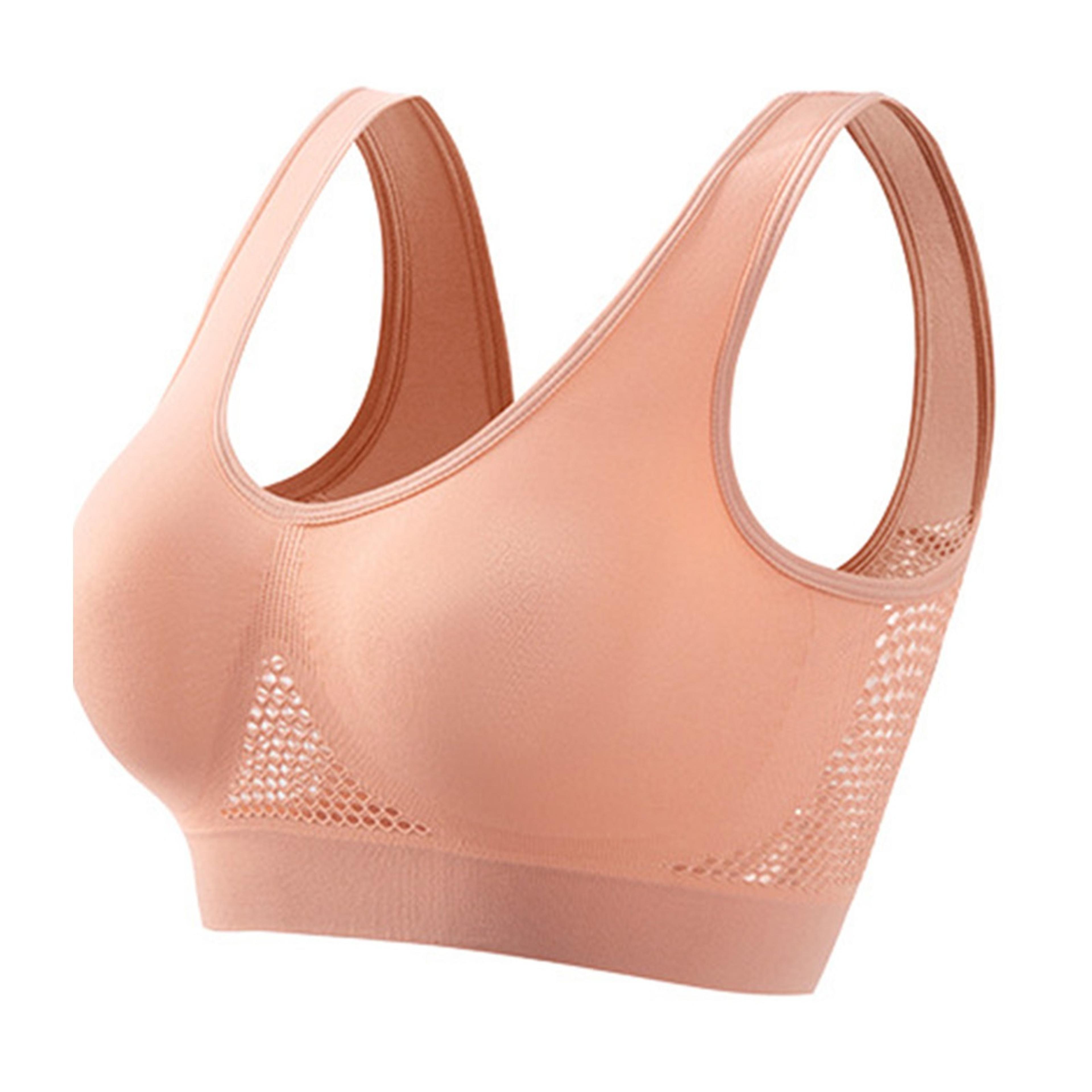 Womens Seamless Sports Wireless Push Up Bra Crop Top For Everyday Comfort 9