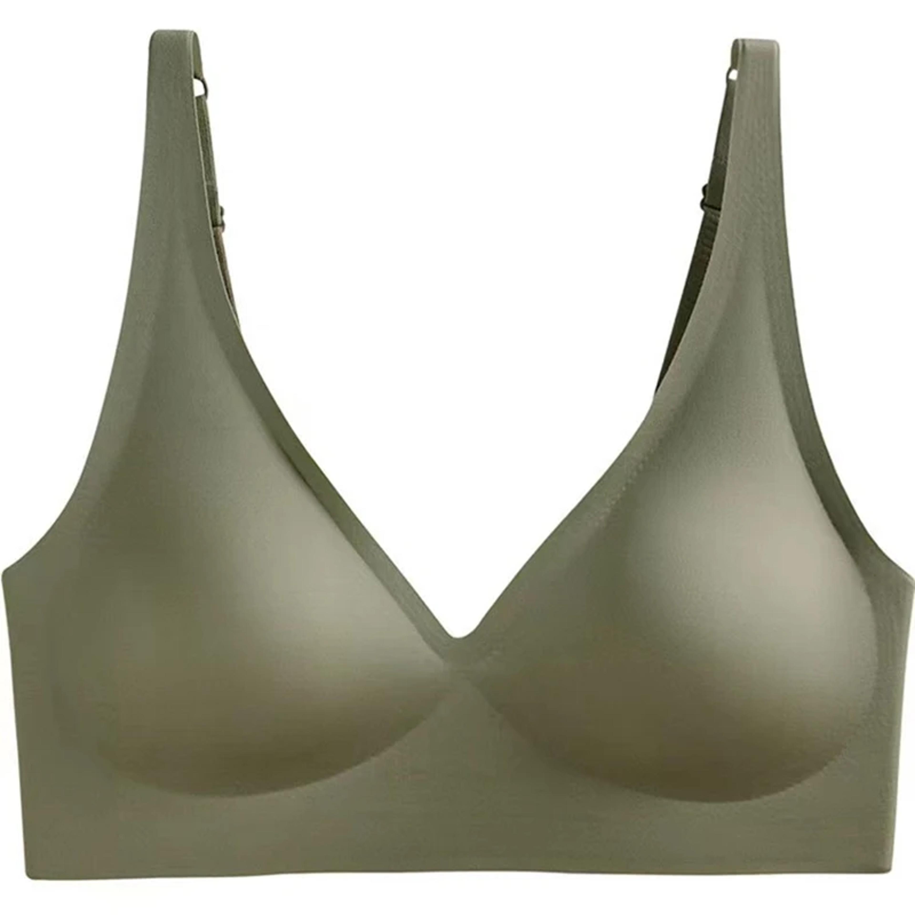 Wireless Deep V Seamless Comfort Bra For Small Chest Support 5