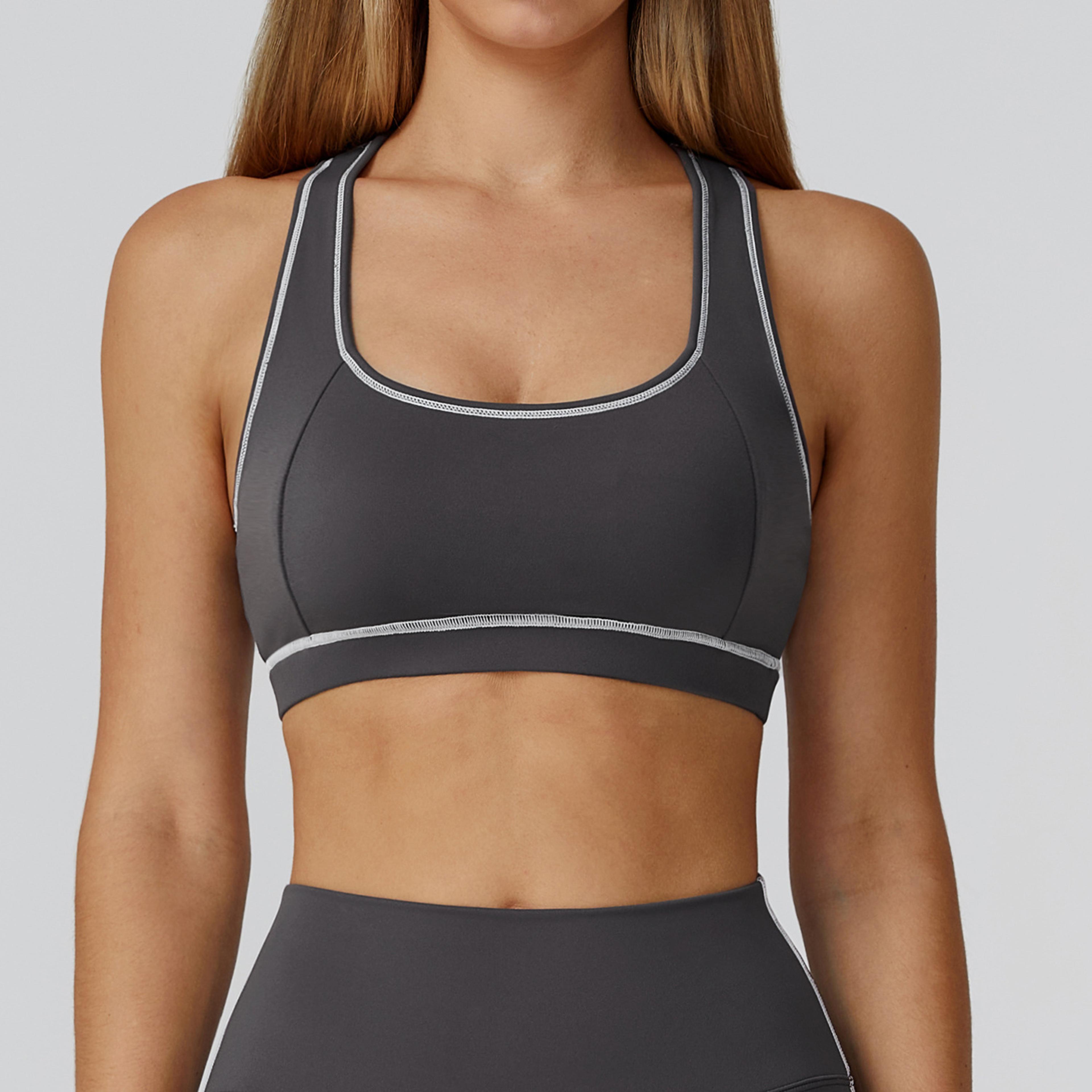 Premium Push Up Breathable Sports Bra  Yoga Fitness Top For Women 7