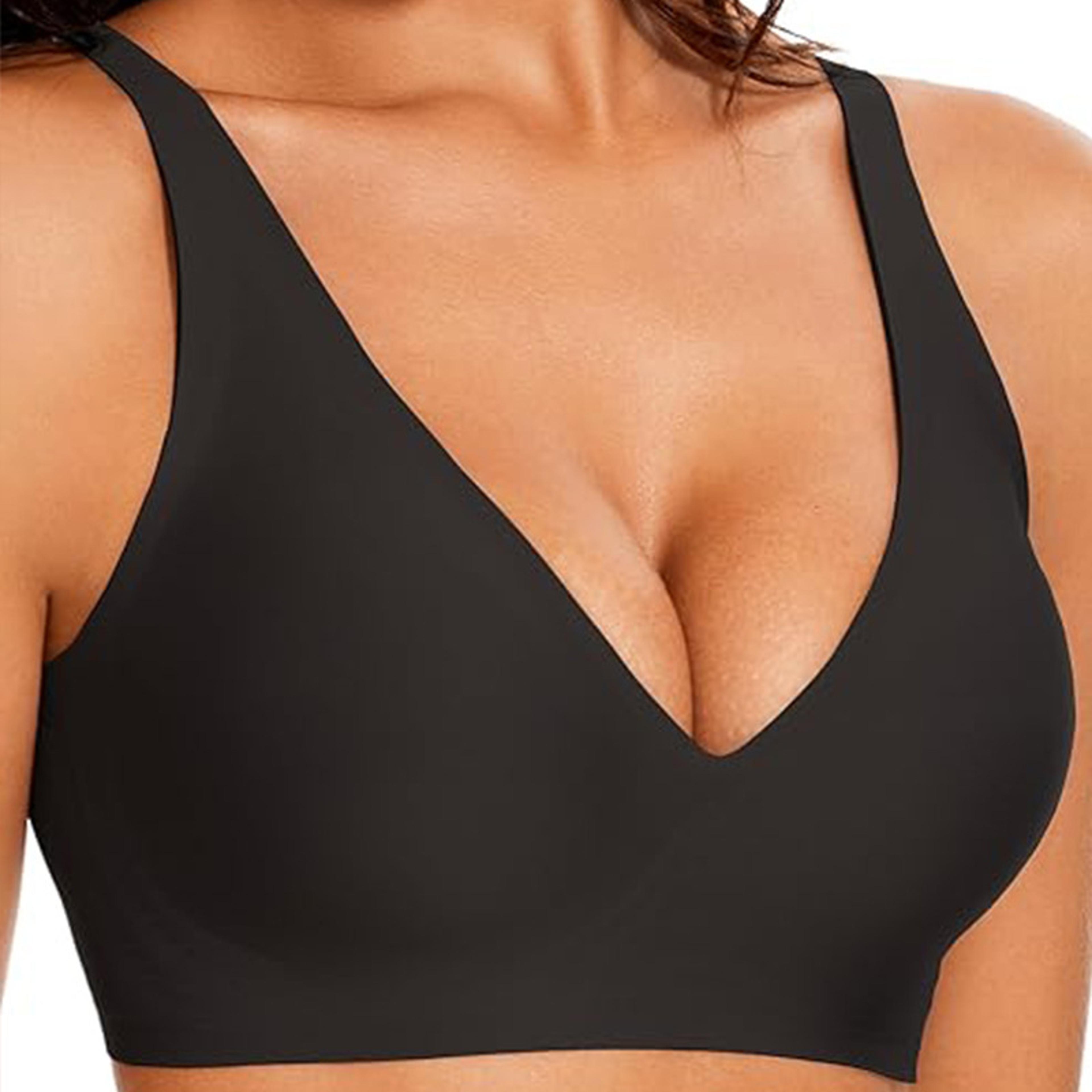 Wireless Seamless Full Cup Comfort Bra With Breathable Support 1