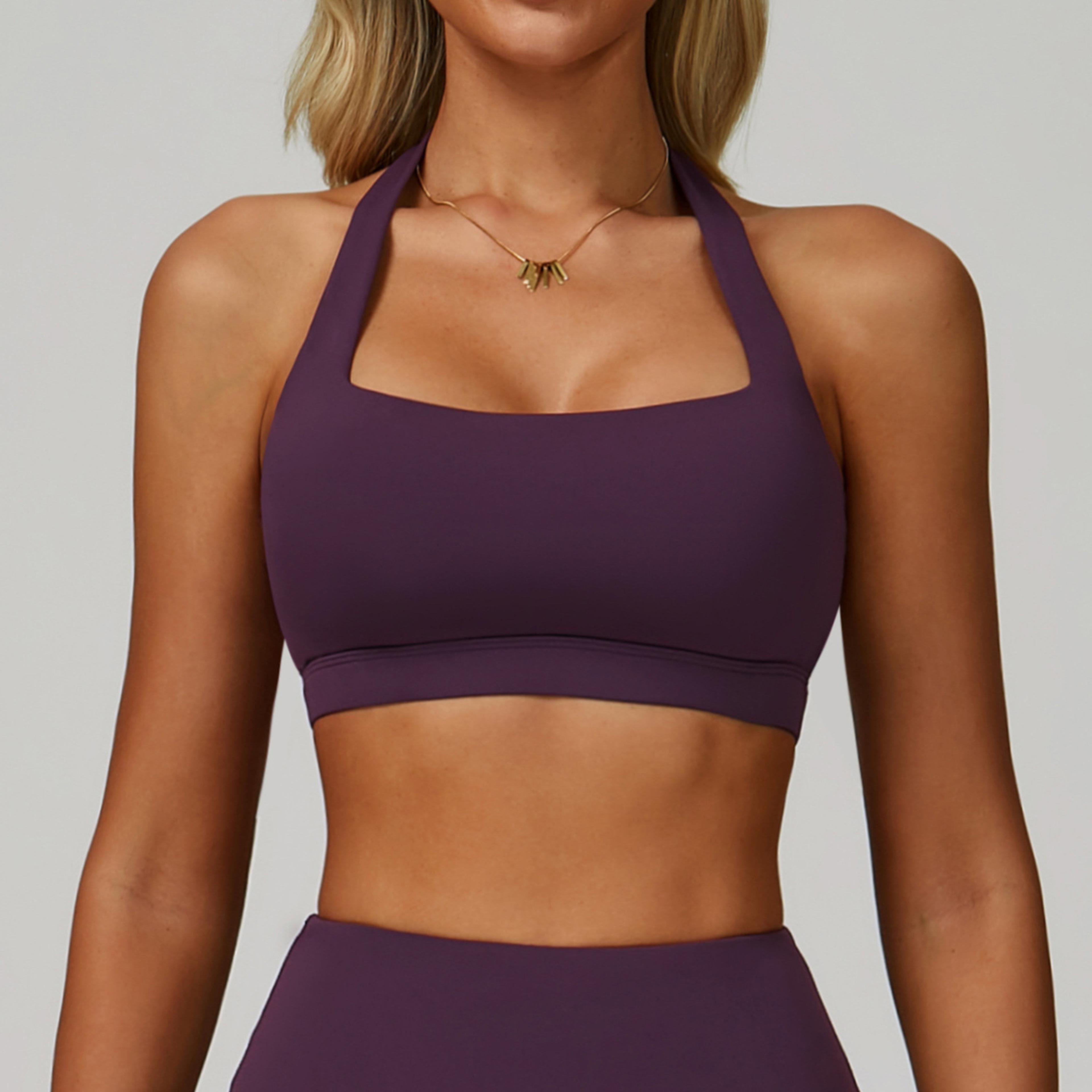 Breathable Yoga Sports Bra Top For Women Fitness Gym Workout 7