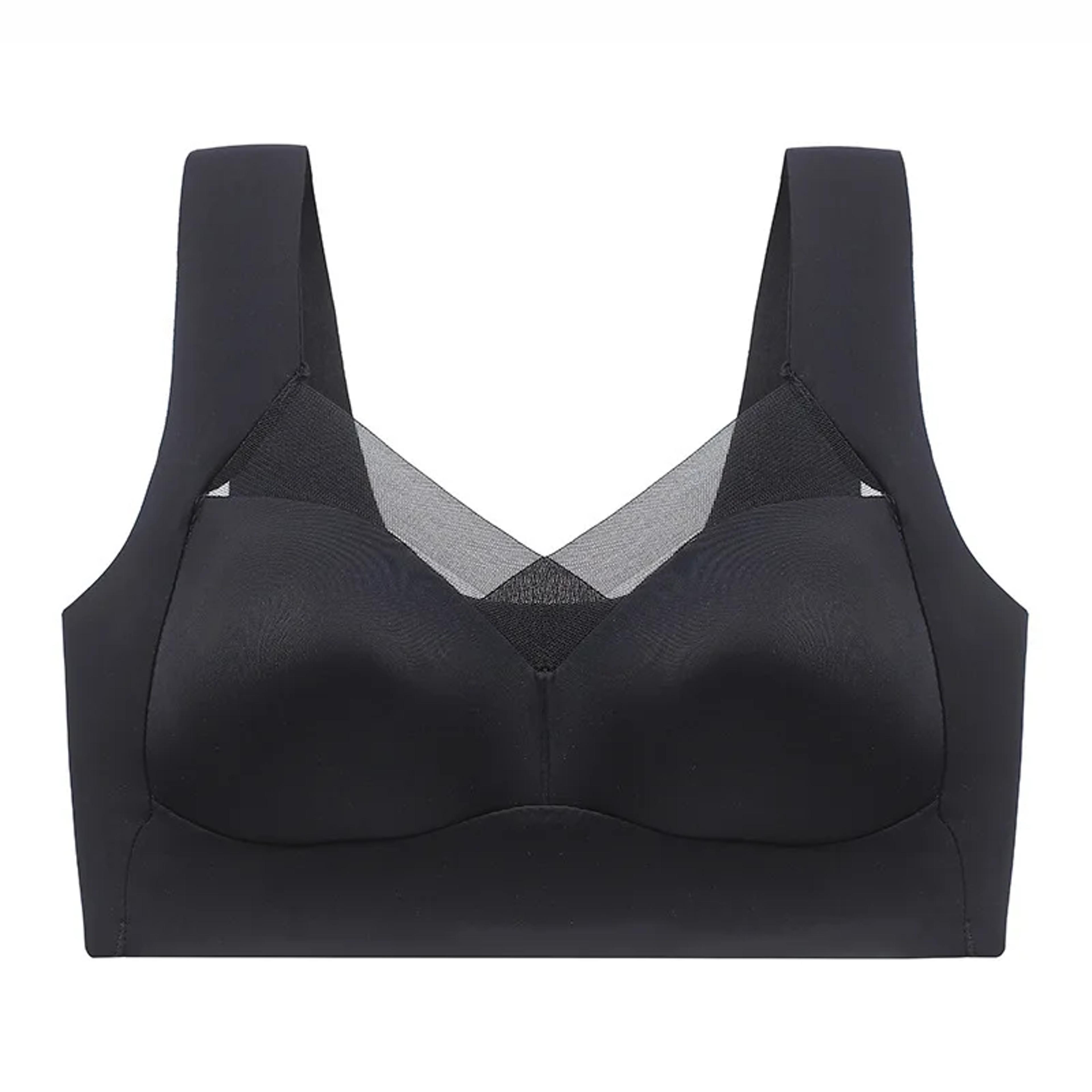 FallSweet Seamless Lace Push Up Bralette Plus Size Wireless Lace Bra Comfort 5