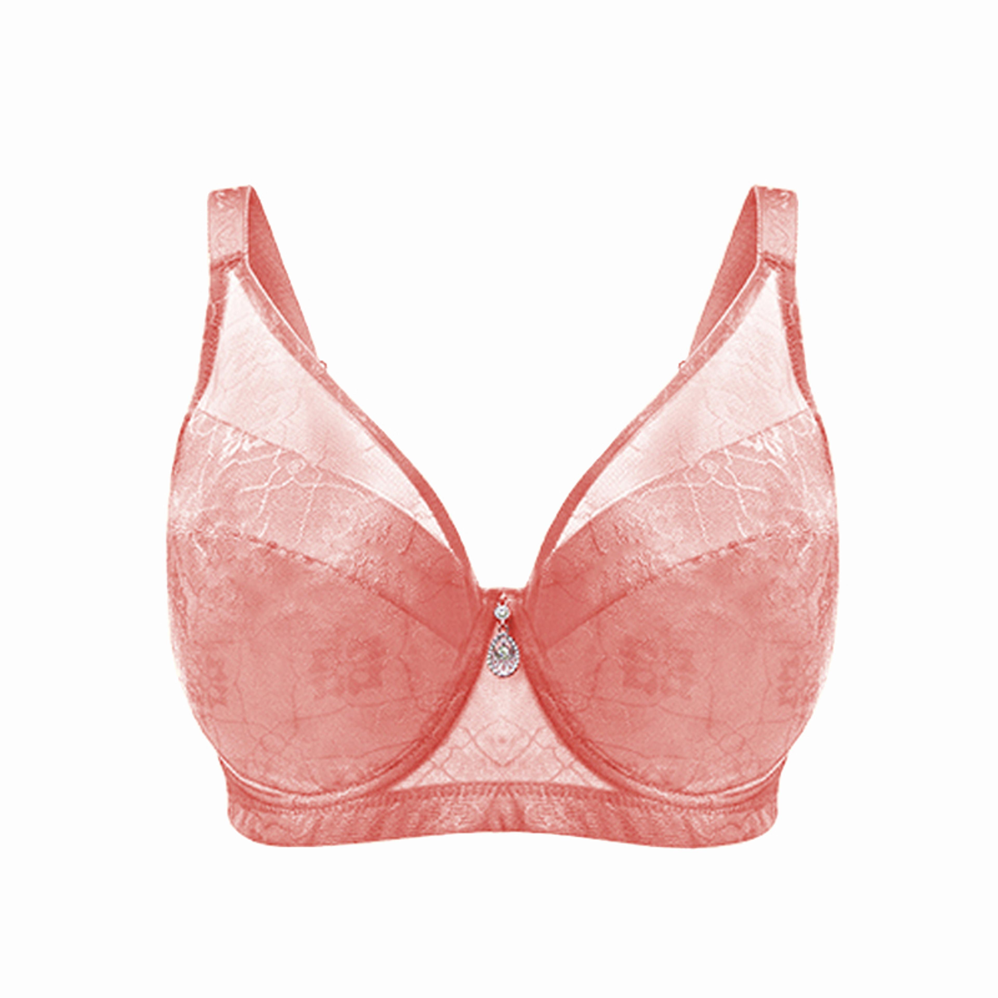 Premium Plus Size Minimizer  Underwire Push Up Bra Full Coverage Anti Sagging Support 6