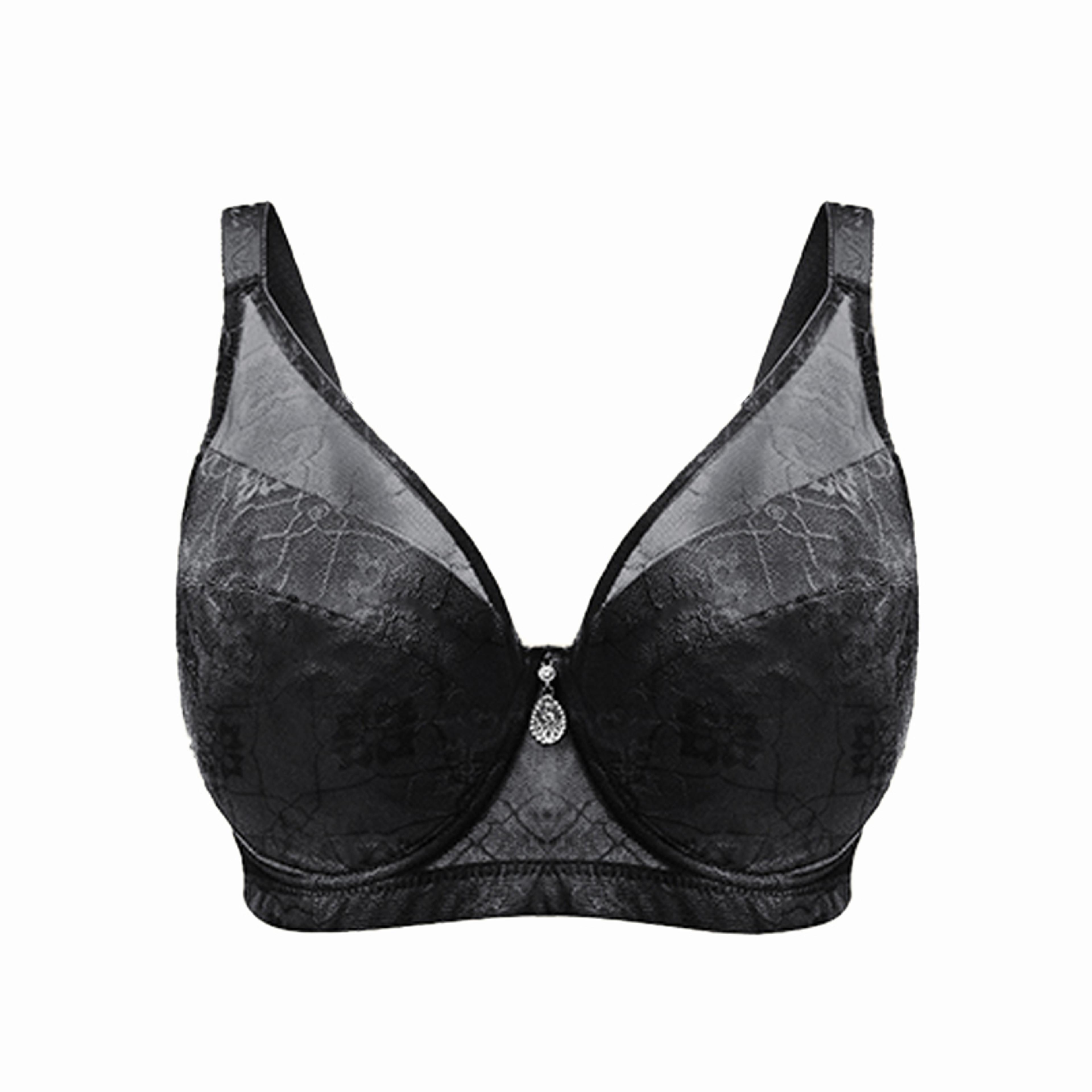 Premium Plus Size Minimizer  Underwire Push Up Bra Full Coverage Anti Sagging Support 7
