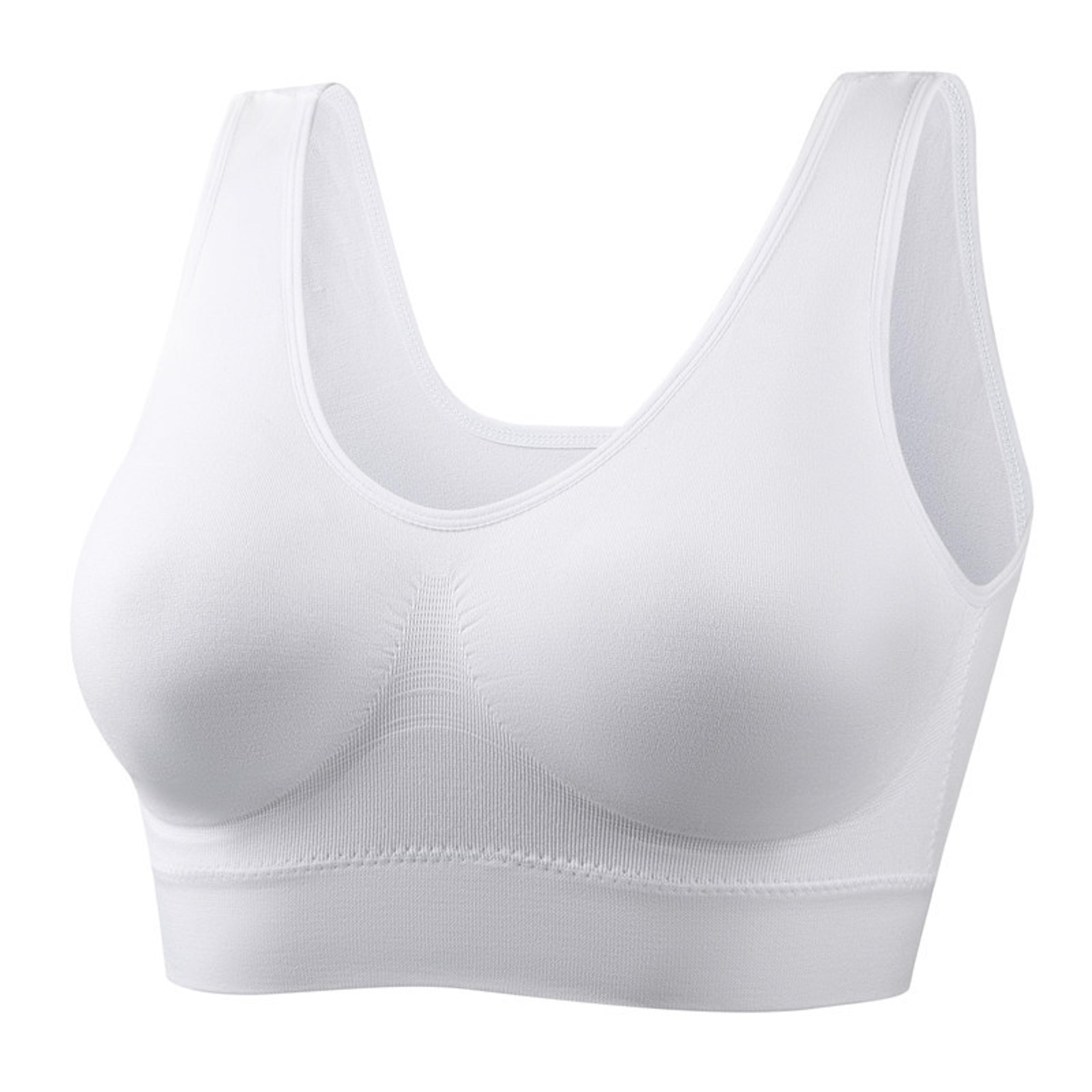 Seamless Lace Wireless Push Up Bralette Comfort Sports Bra Tube Top 10