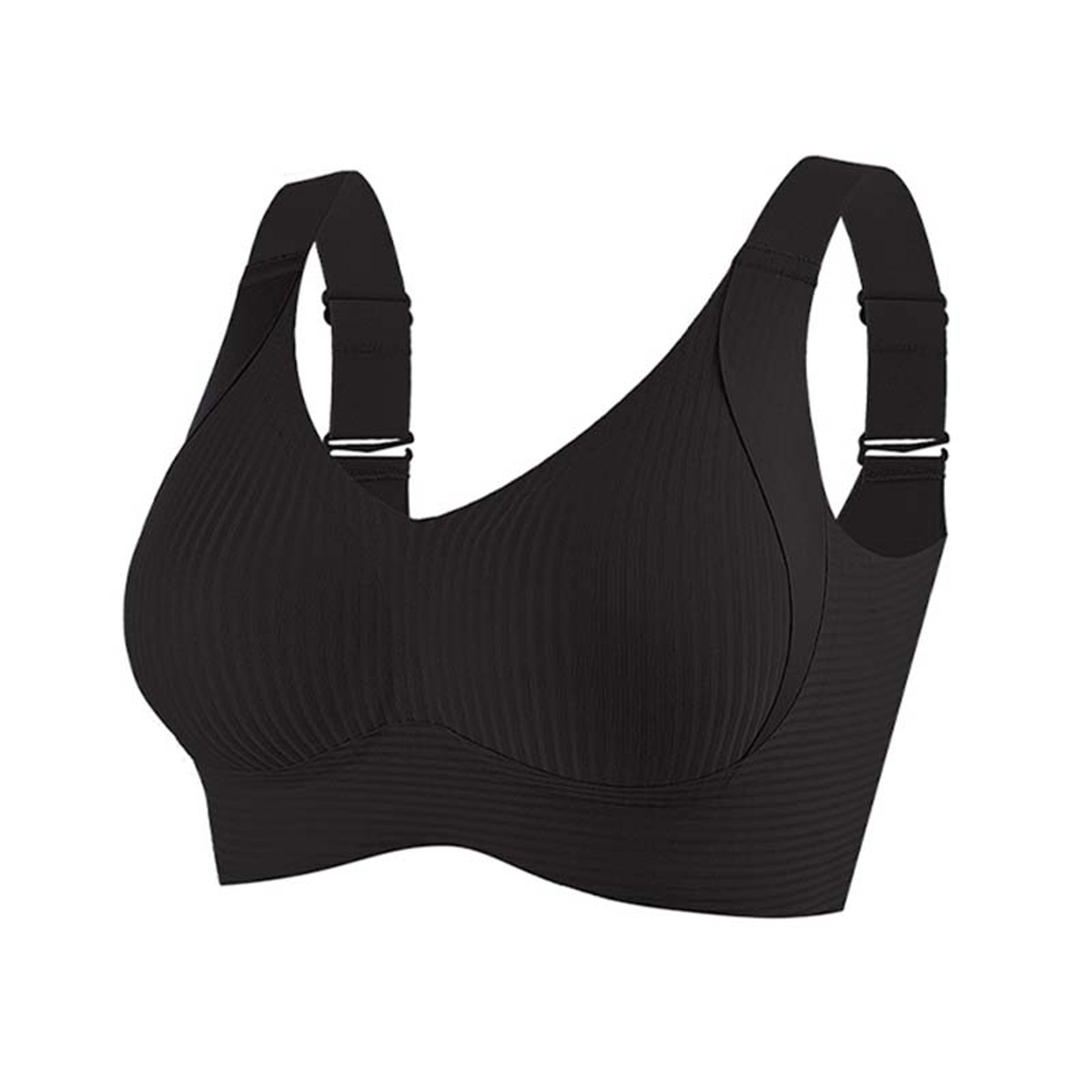 FallSweet Wireless Push Up Bra For Women  Plus Size Seamless Thin Cup Comfort Bralette 7