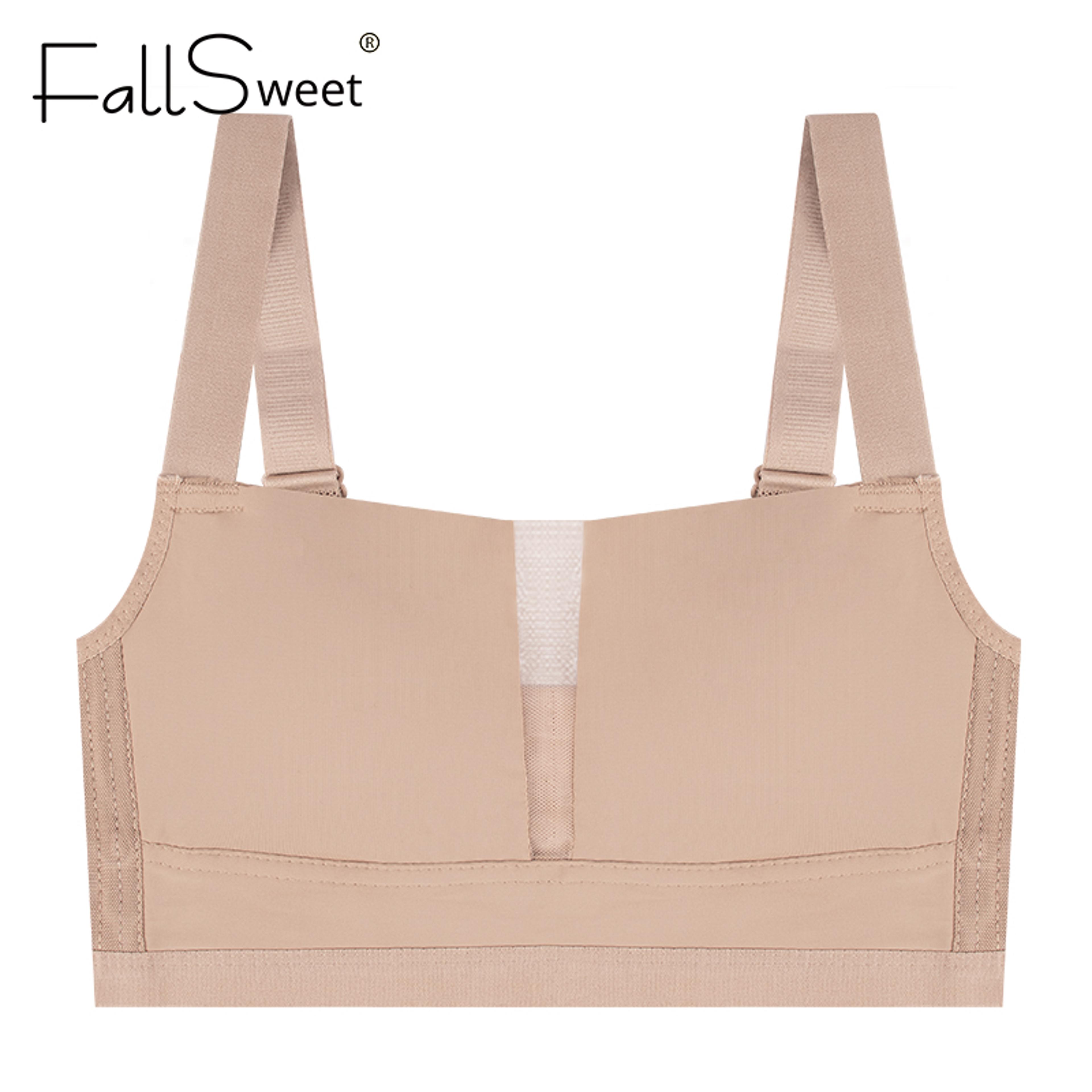 Seamless Plus Size Wireless Bralette  Comfortable Deep V Neck Bra For All Day Wear 1