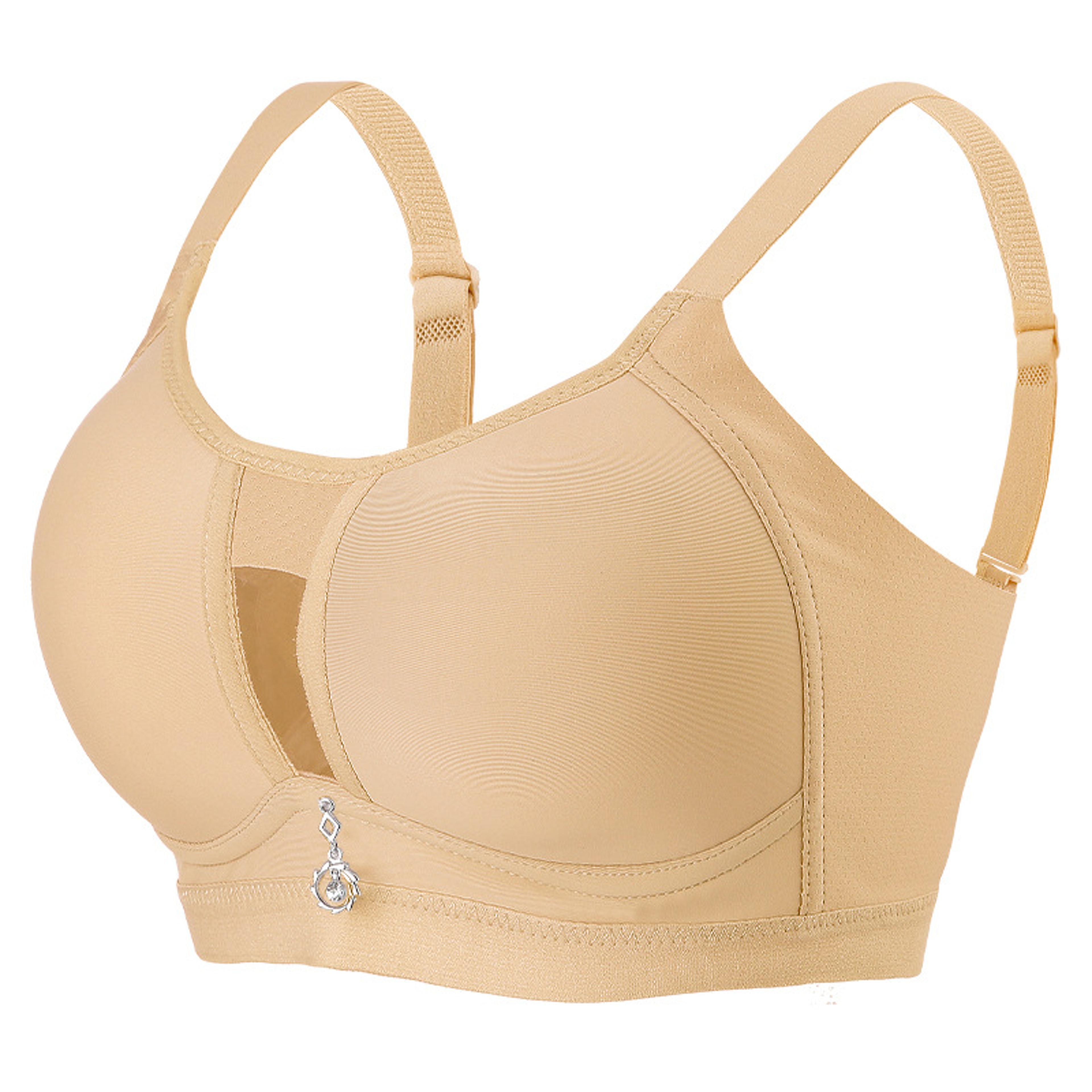 FallSweet Wireless Push Up Bra Plus Size Seamless Comfort  Lift 5
