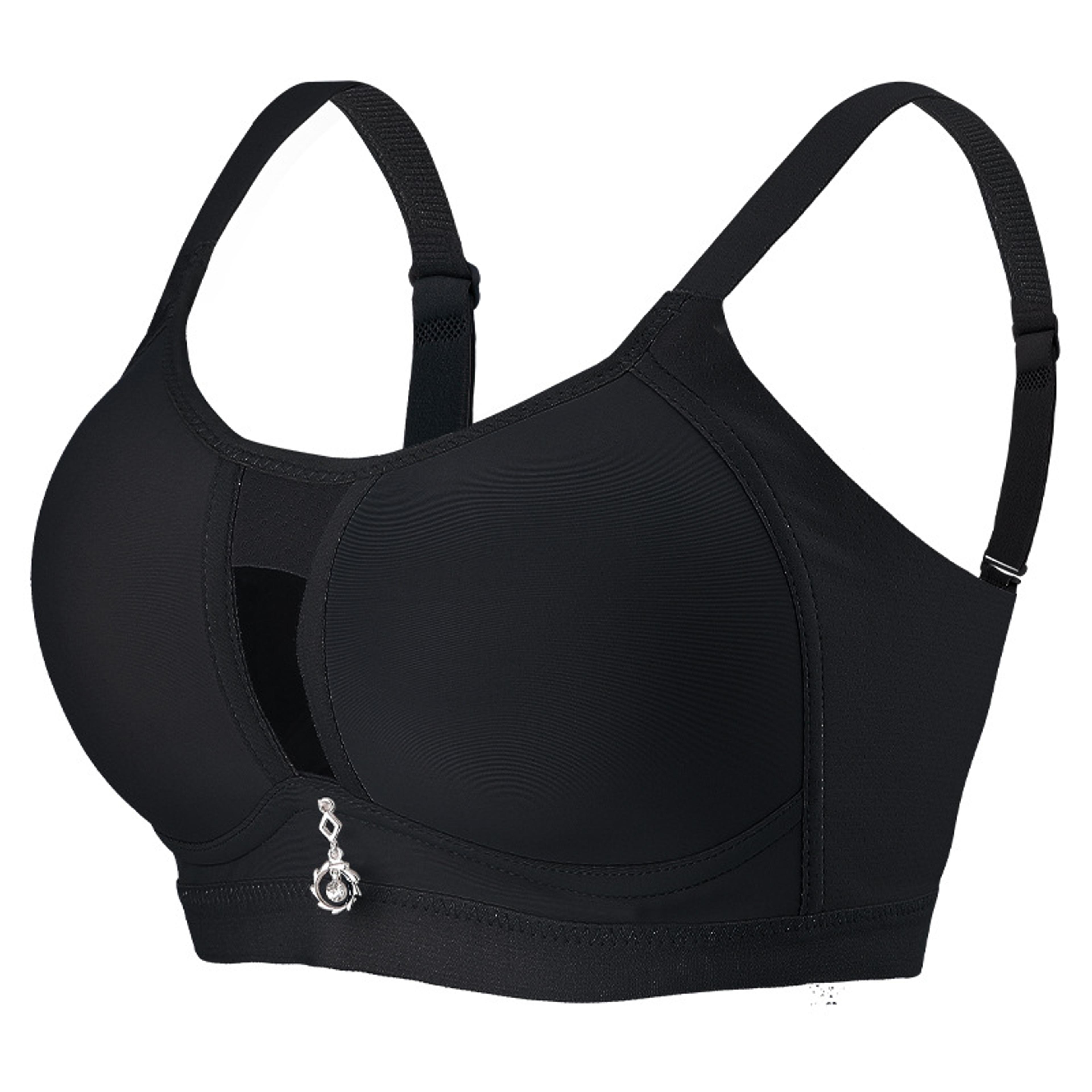 FallSweet Wireless Push Up Bra Plus Size Seamless Comfort  Lift 7