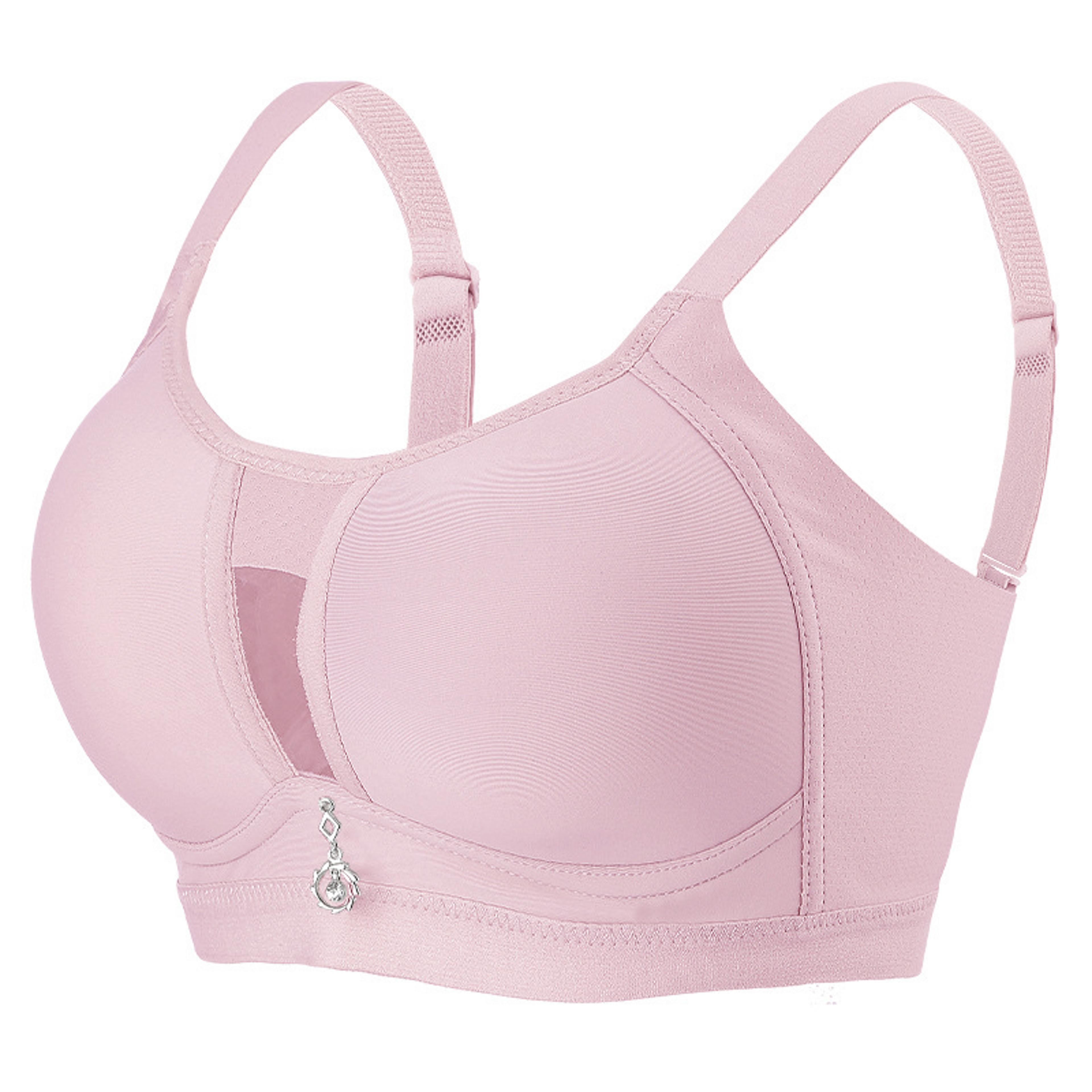 FallSweet Wireless Push Up Bra Plus Size Seamless Comfort  Lift 8