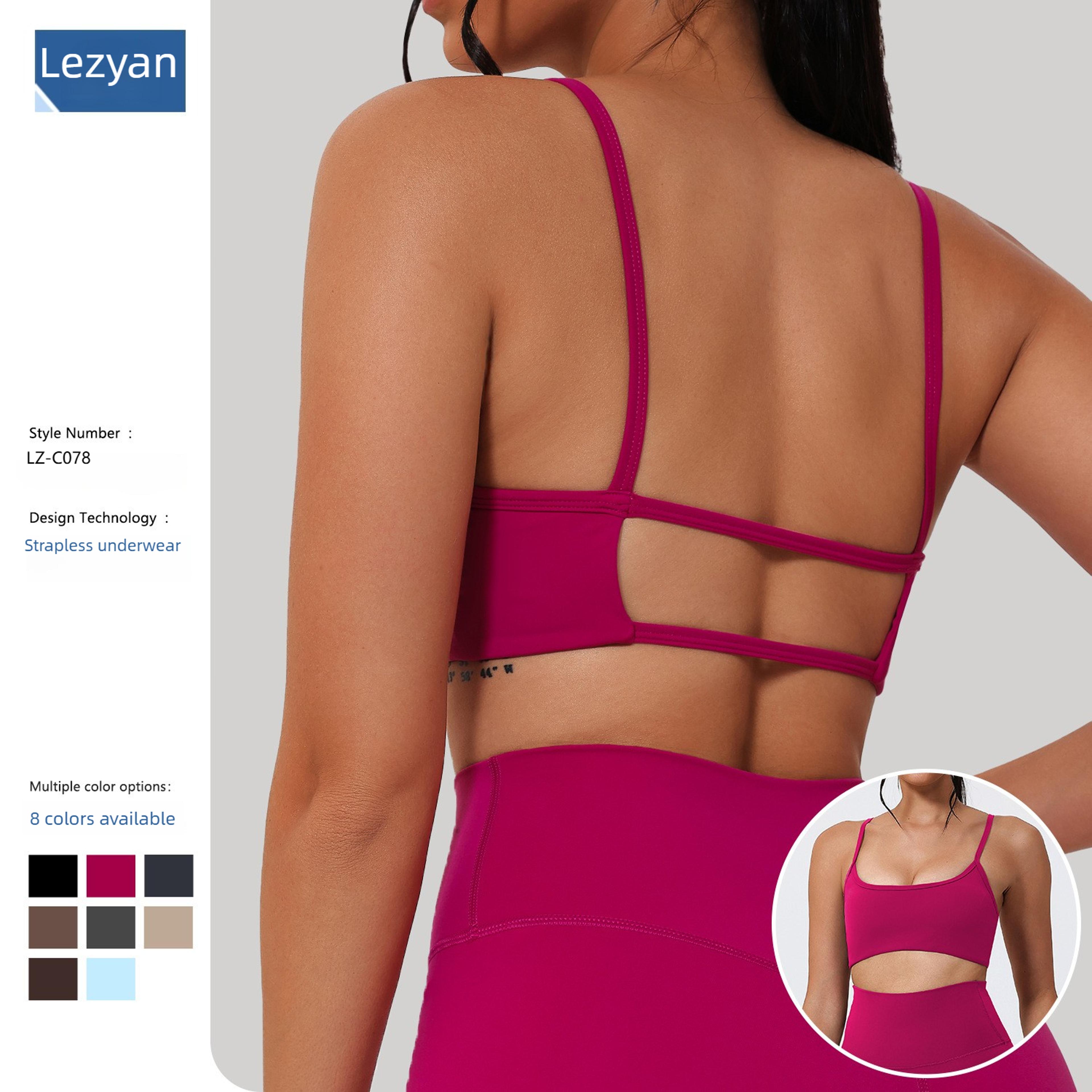 High Support Yoga  Fitness Sports Bra For Women 1
