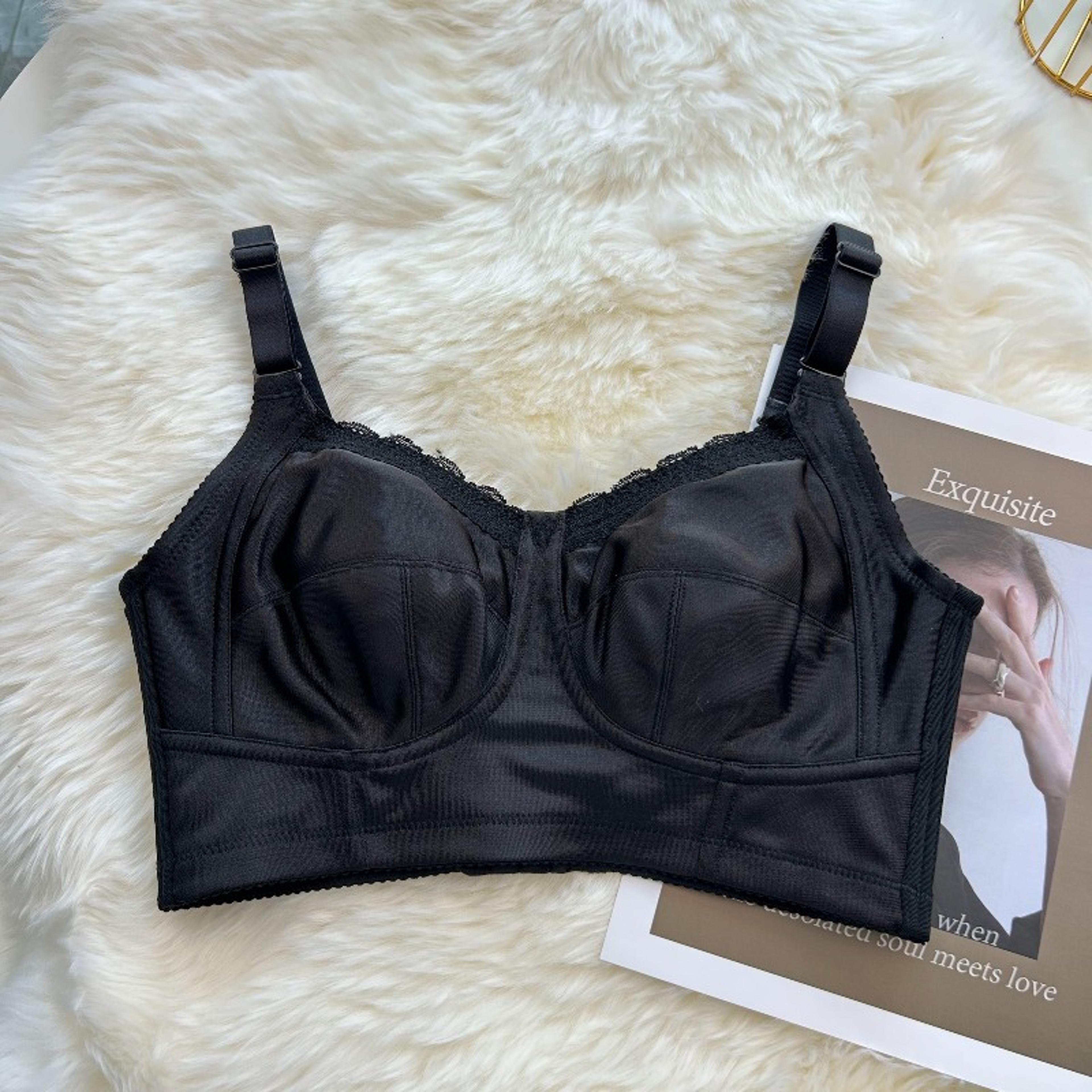 Premium Wireless Minimizer Bra Plus Size Bra Full Coverage Support For Large Bust Comfort 0