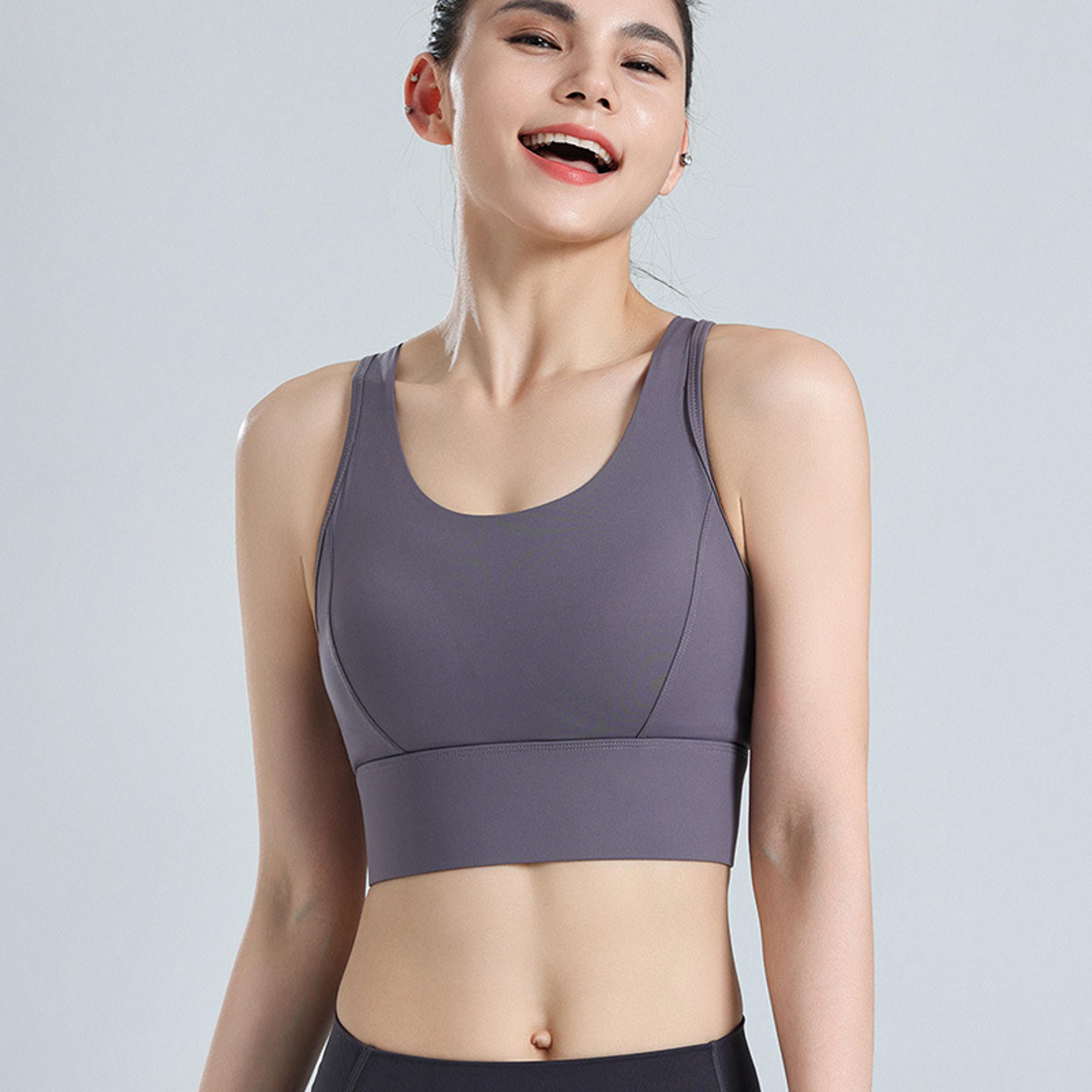 Plus Size High Impact Sports Bra For Women  Shockproof Gym  Running Support Breathable Workout Bra 6