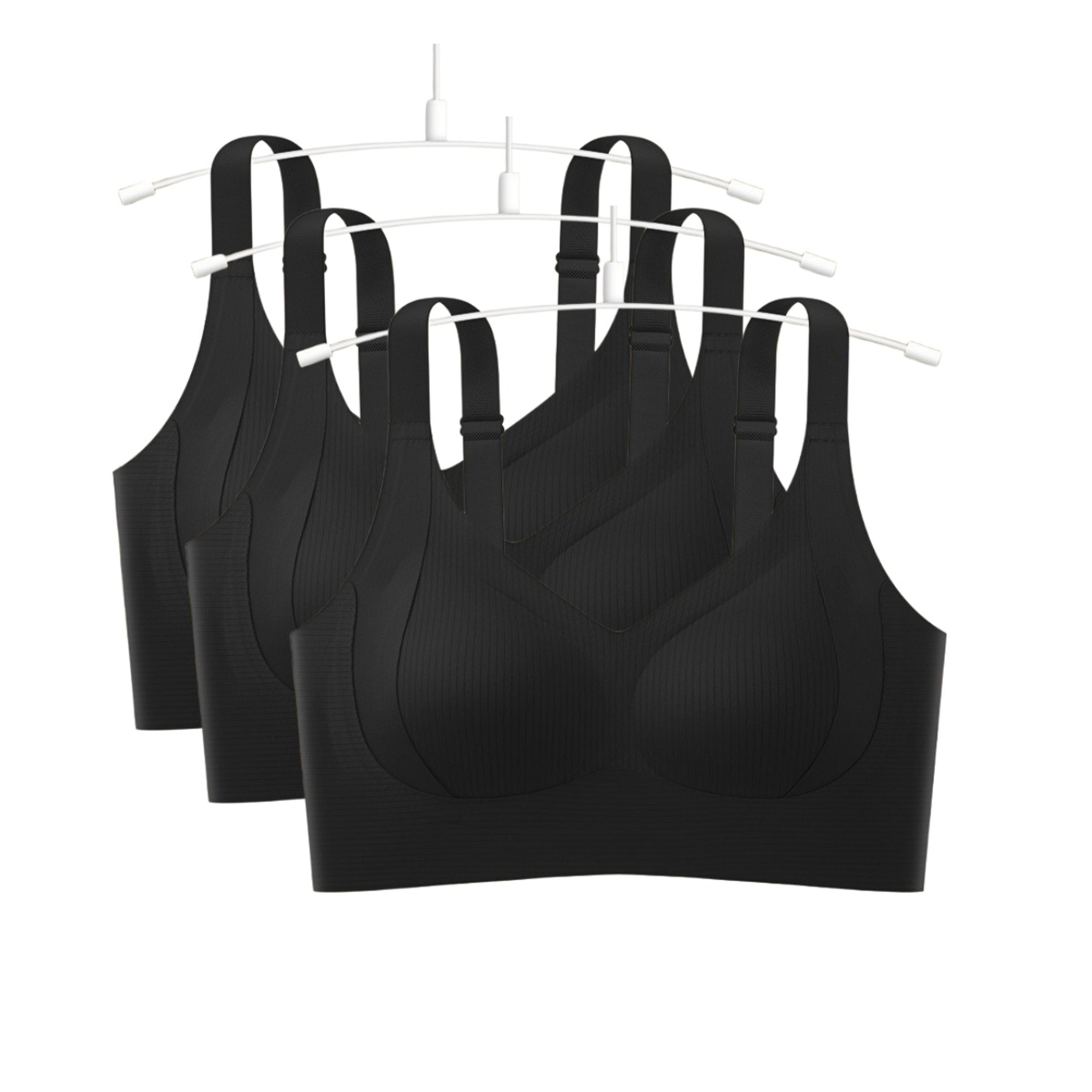 ComfortLift Plus Size Push Up Bra  Seamless Bralette With Adjustable Straps 6