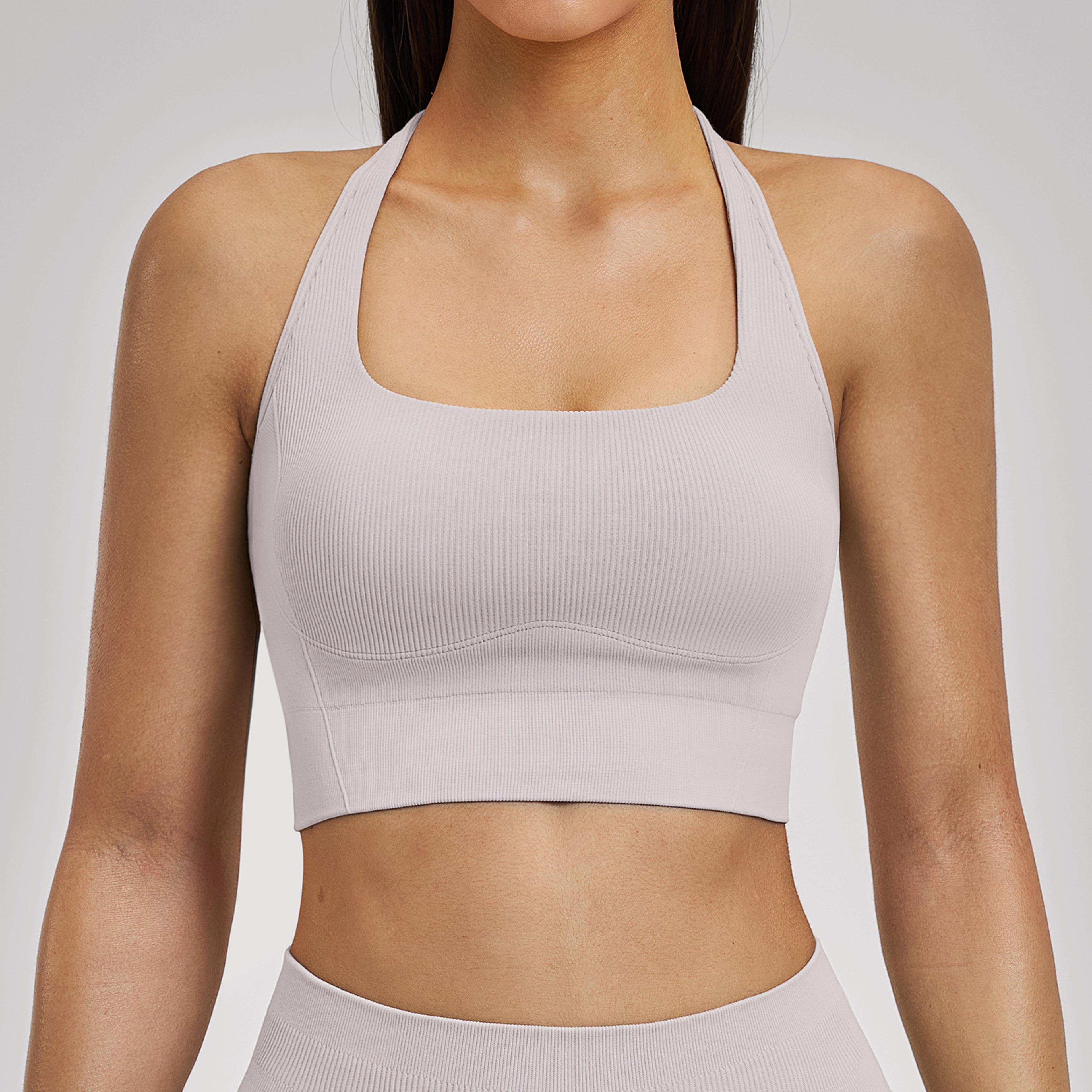 Premium Seamless Sports Bra For Women  Breathable Yoga  Workout Support 5